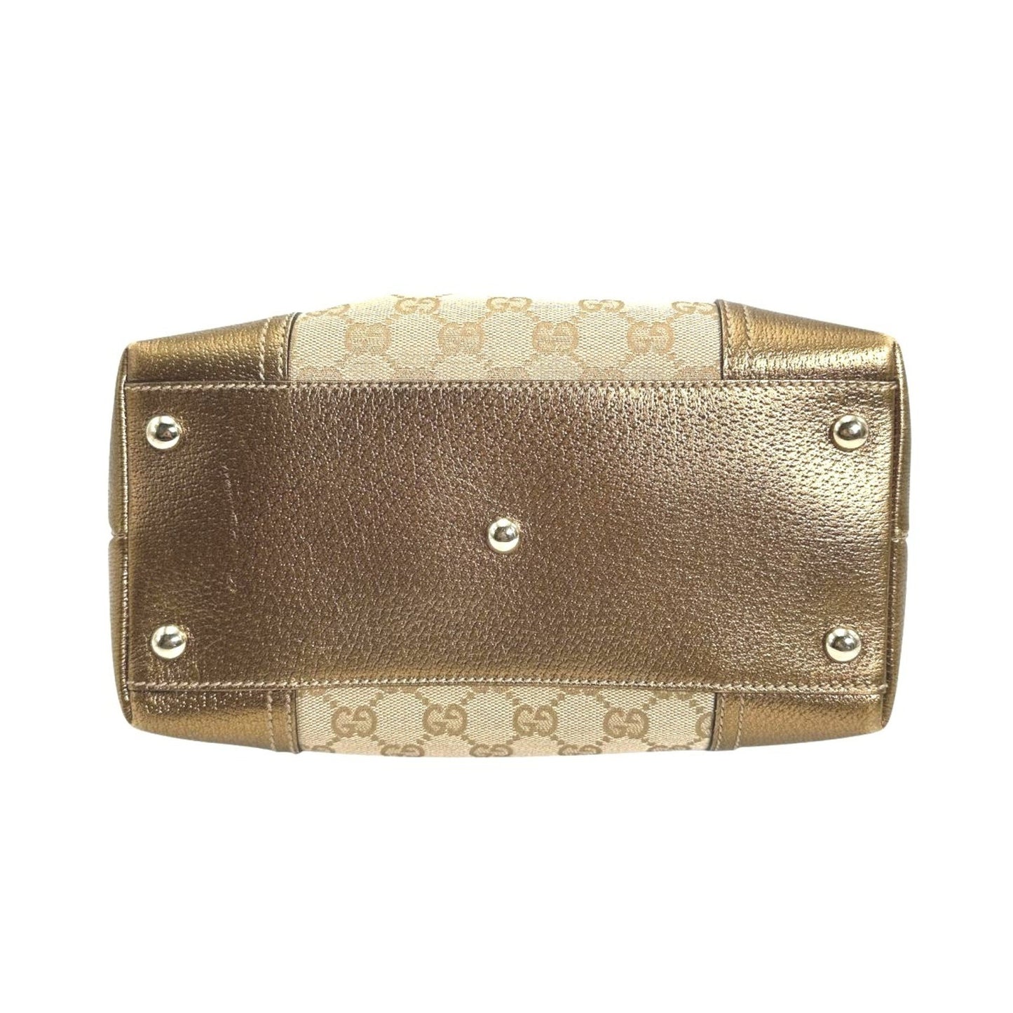 Gucci Princy, Beige, Canvas, shoulder