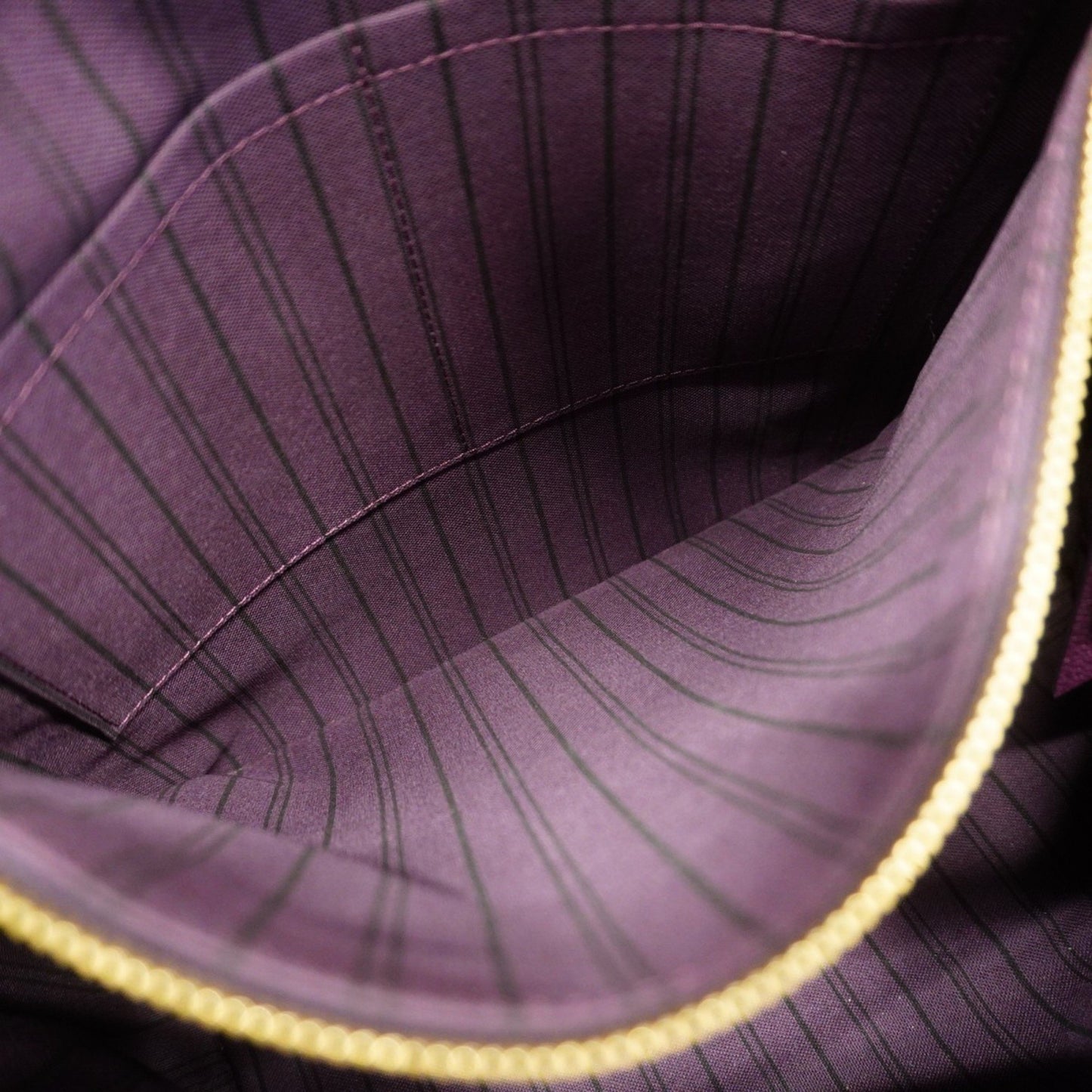 Louis Vuitton Citadine, Purple, Leather, tote