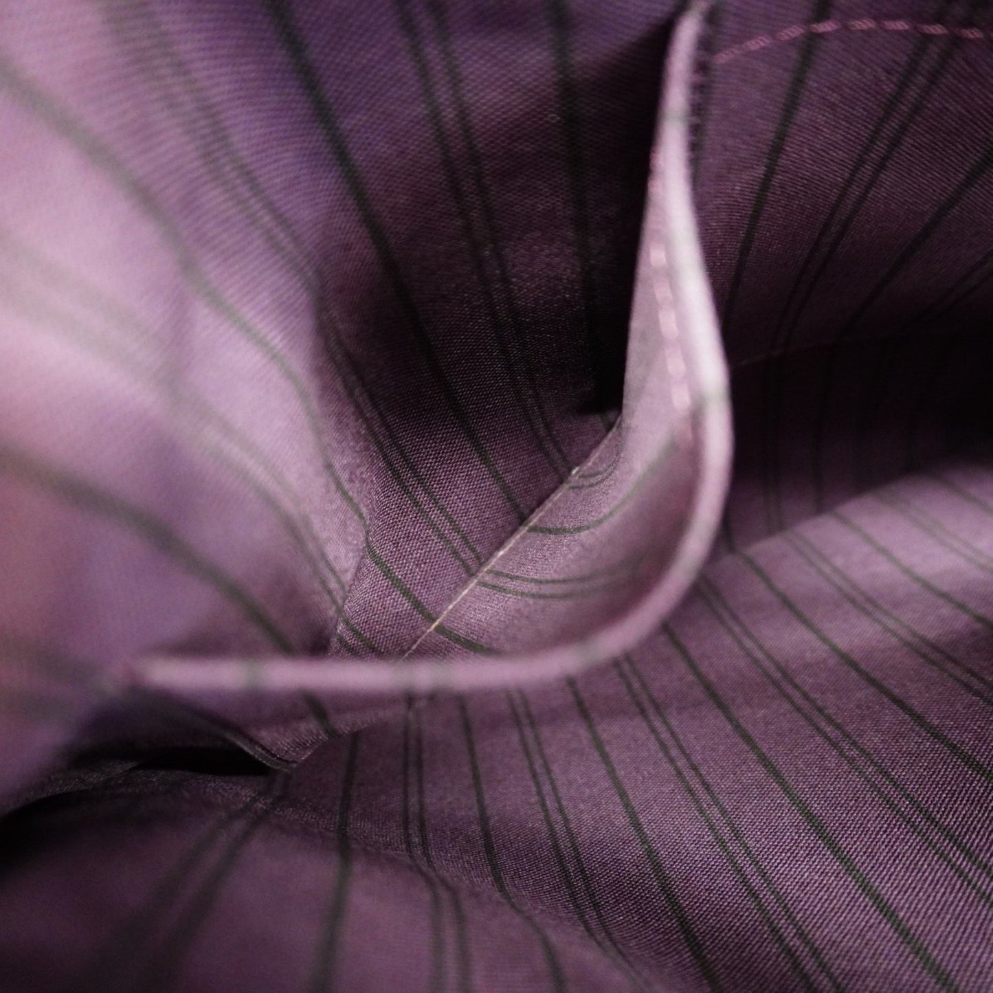 Louis Vuitton Citadine, Purple, Leather, tote