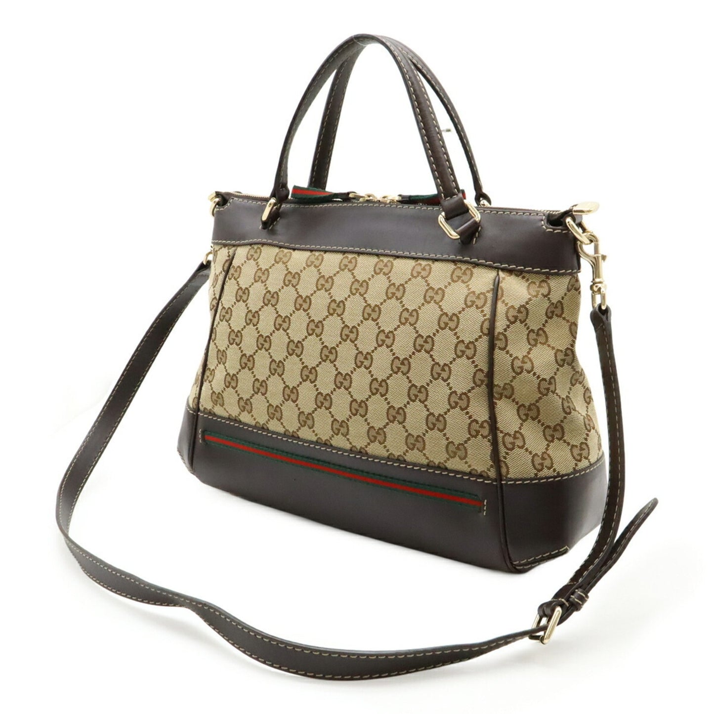 Gucci Ophidia, Beige, Canvas, tote