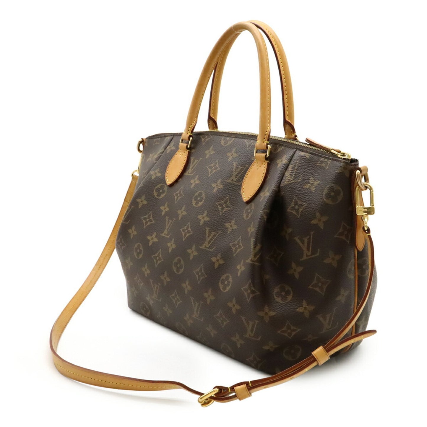Louis Vuitton Turenne, Brown, Canvas, handbag