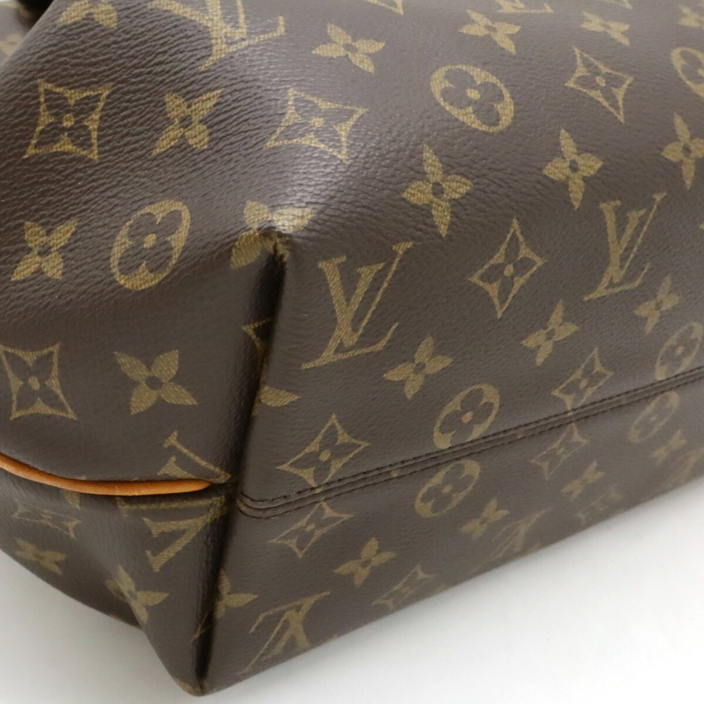 Louis Vuitton Turenne, Brown, Canvas, handbag