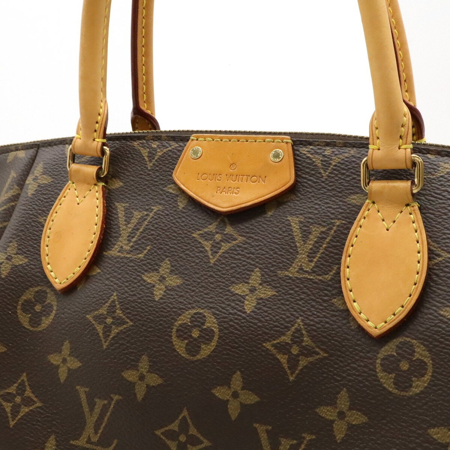 Louis Vuitton Turenne, Brown, Canvas, handbag