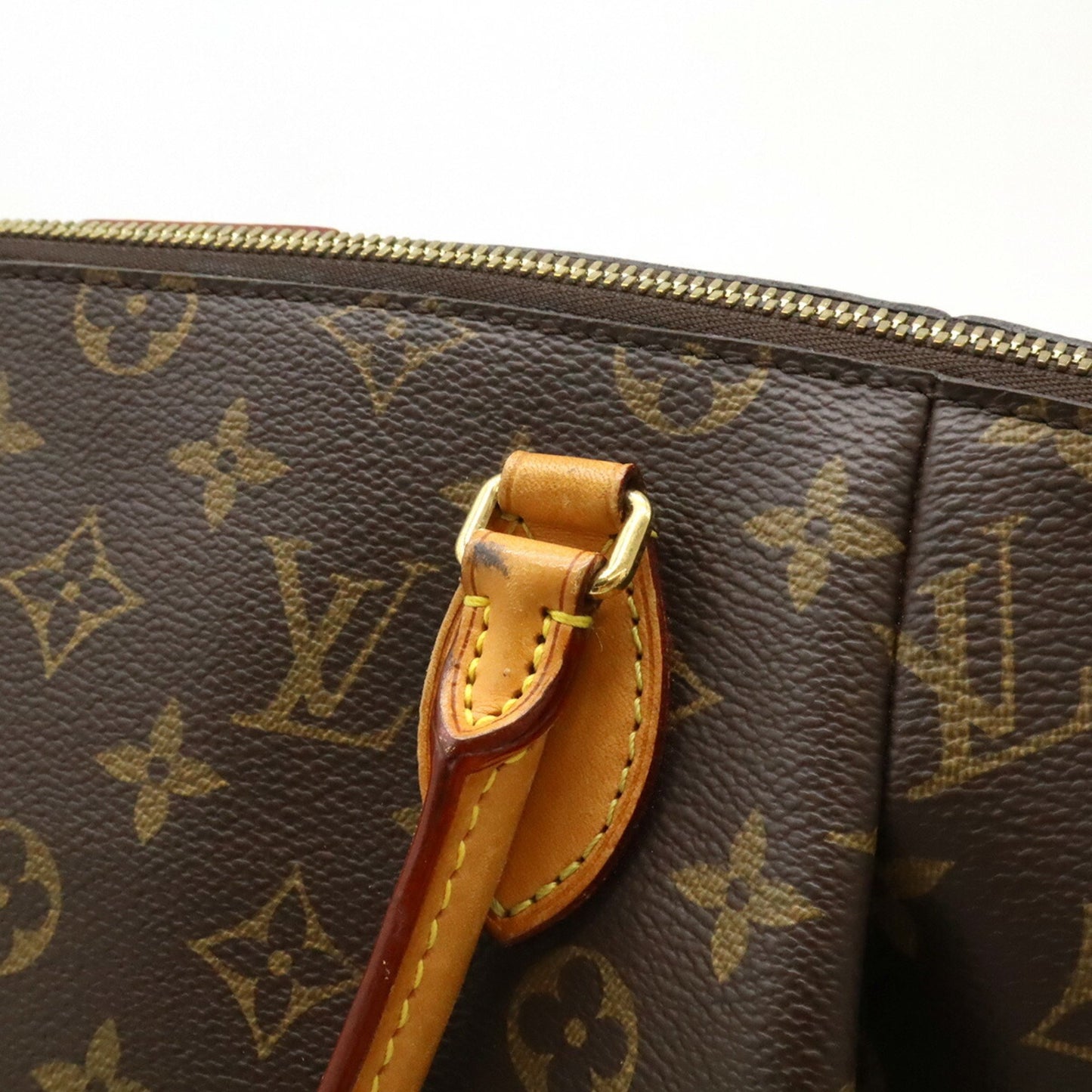 Louis Vuitton Turenne, Brown, Canvas, handbag