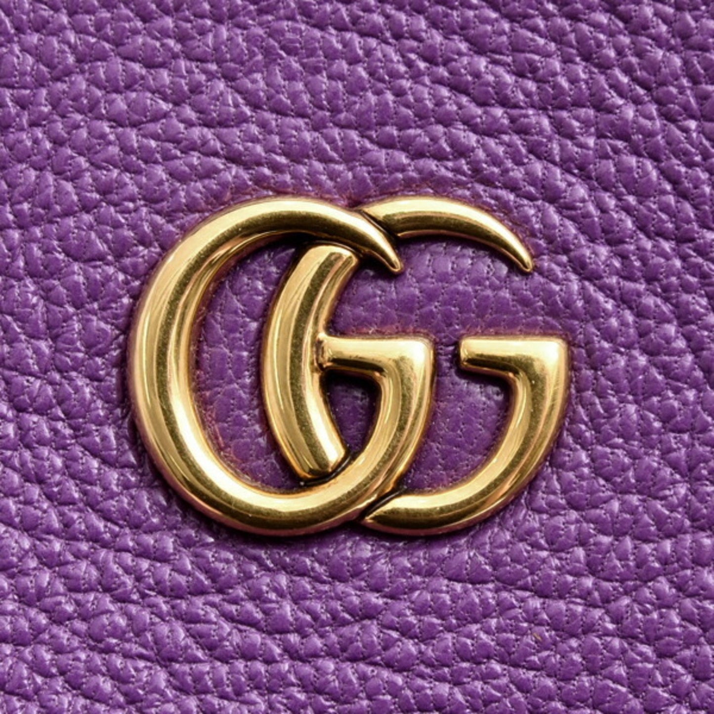 Gucci Aphrodite, Purple, Leather, shoulder