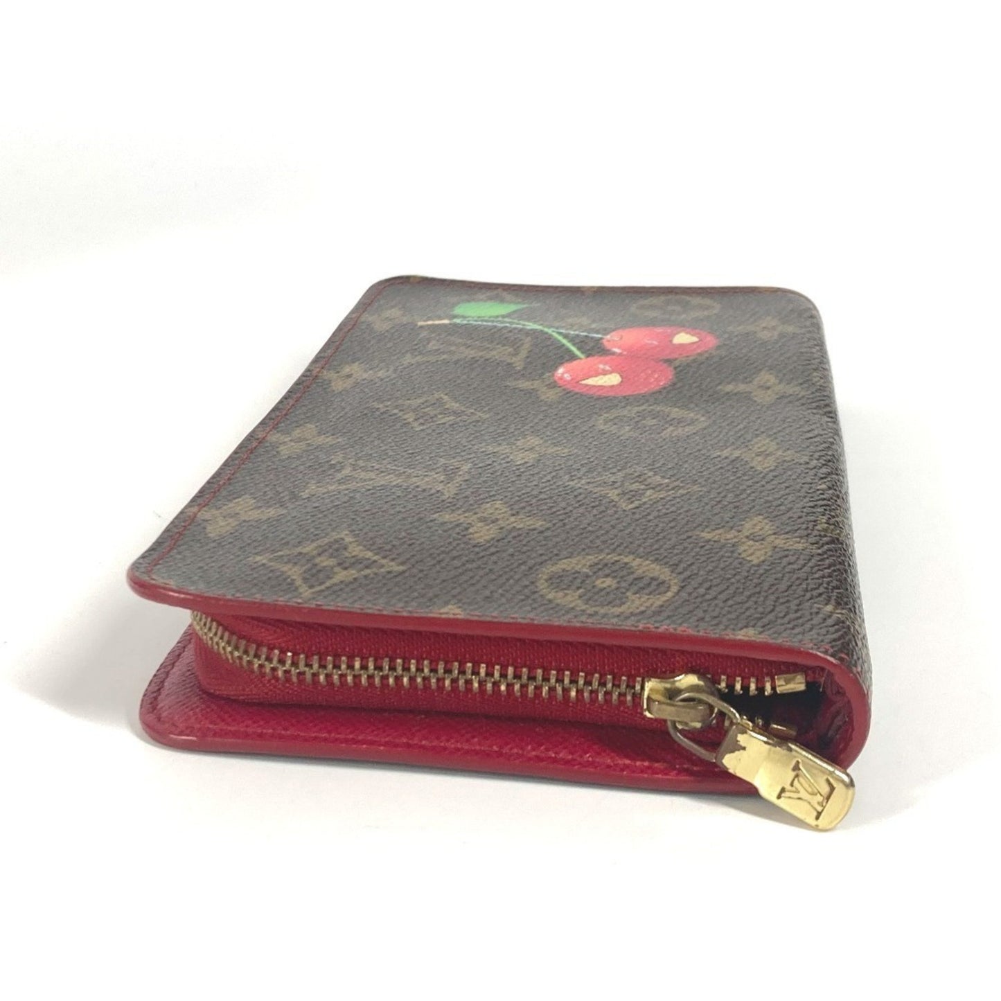 Louis Vuitton Porte monnaie Zippy, Brown, Canvas, wallet