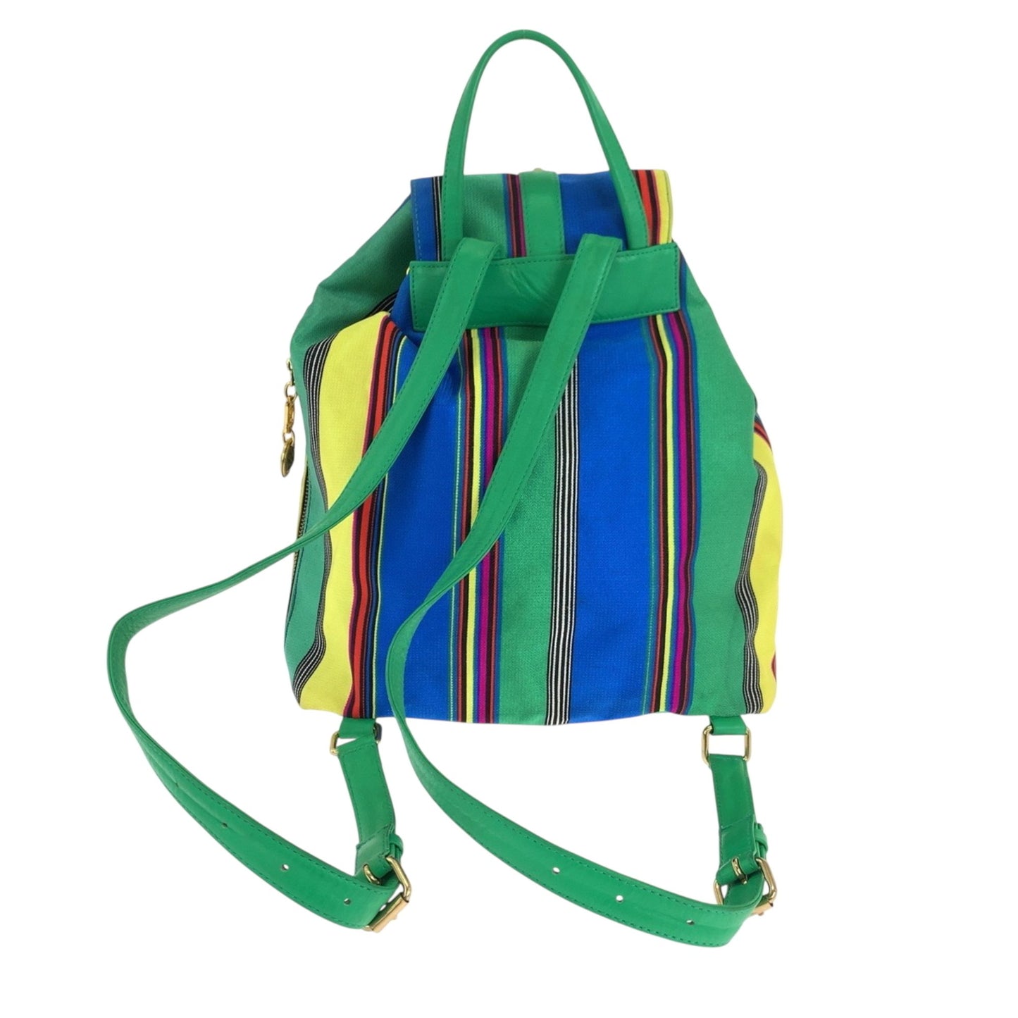 Versace, Multicolour, Canvas, backpack