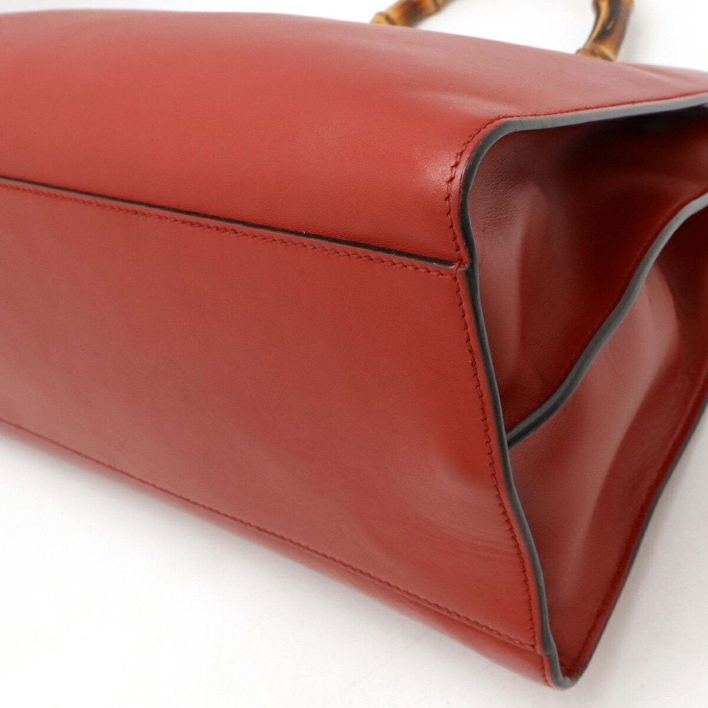 Gucci Nymphaea, Red, Leather, handbag