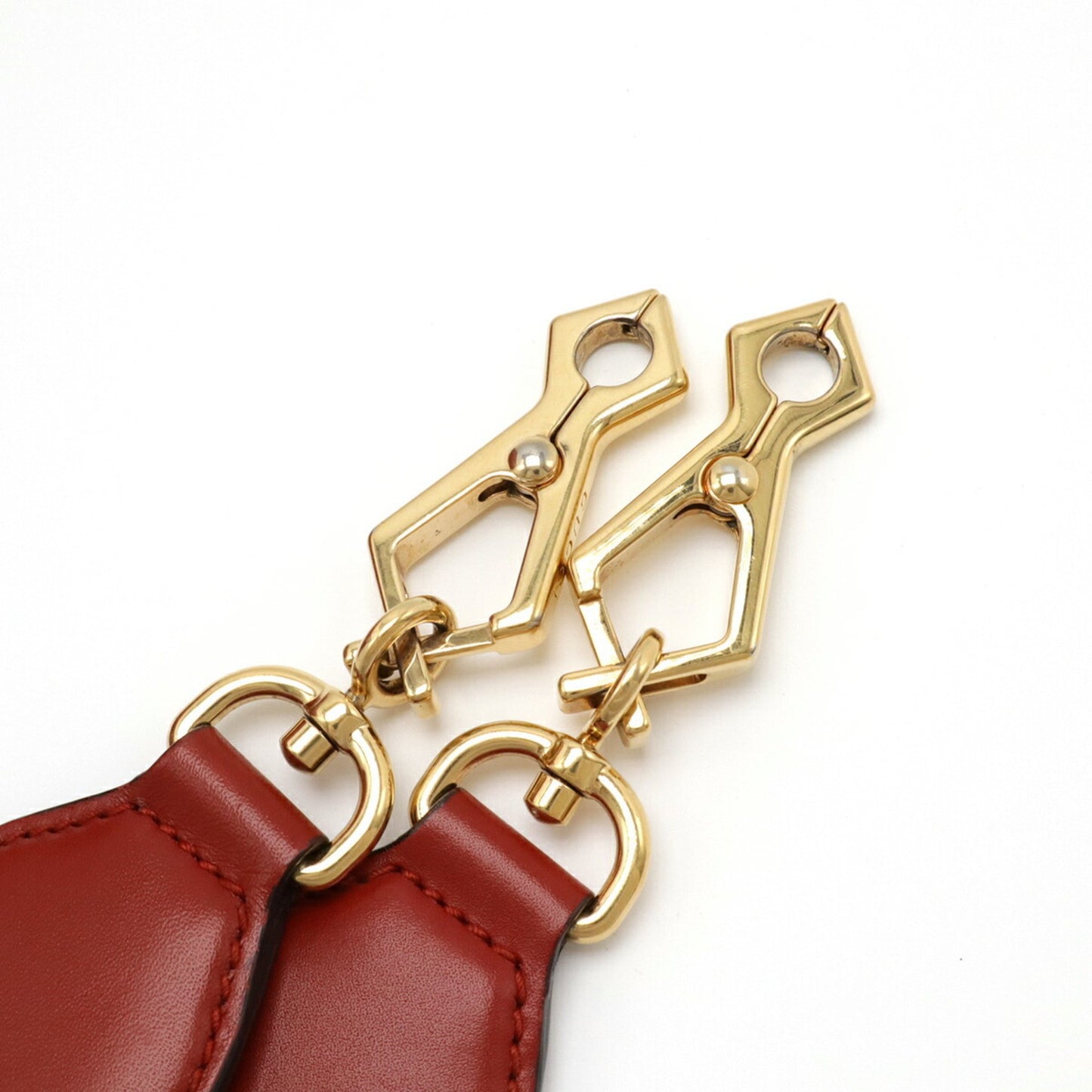 Gucci Nymphaea, Red, Leather, handbag