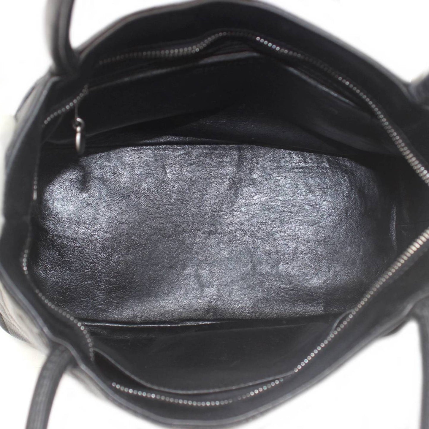 Chanel Medaillon, Black, Leather, tote
