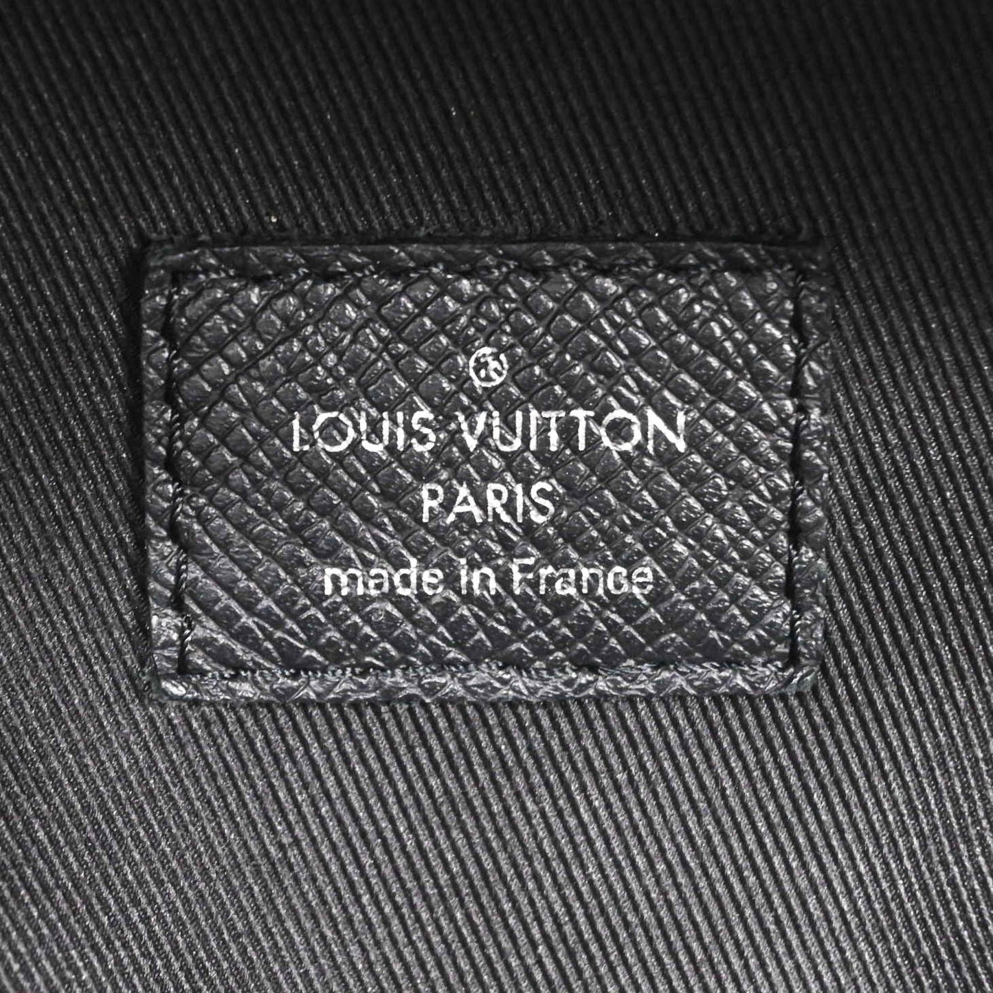 Louis Vuitton Discovery, Black, Canvas, backpack