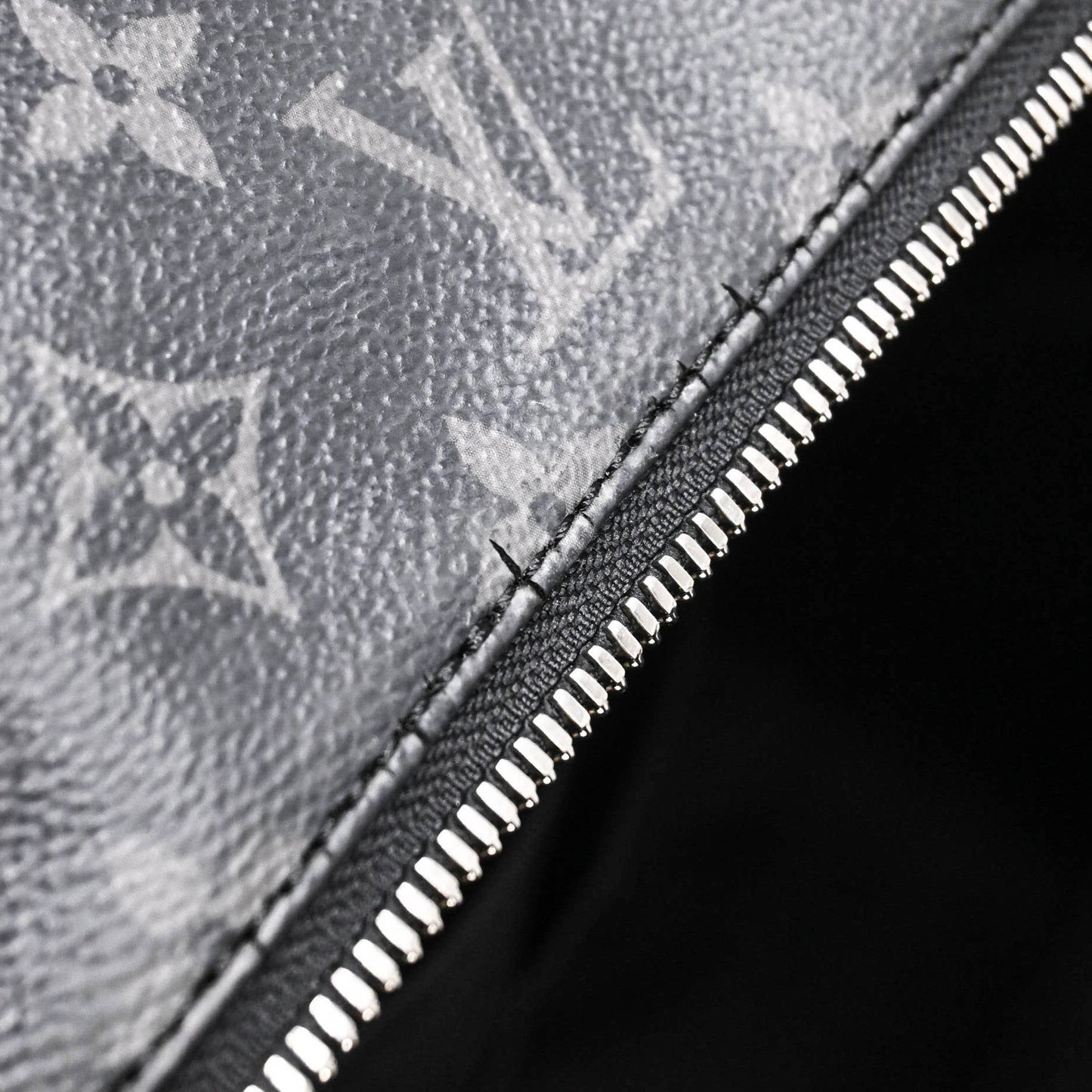 Louis Vuitton Discovery, Black, Canvas, backpack