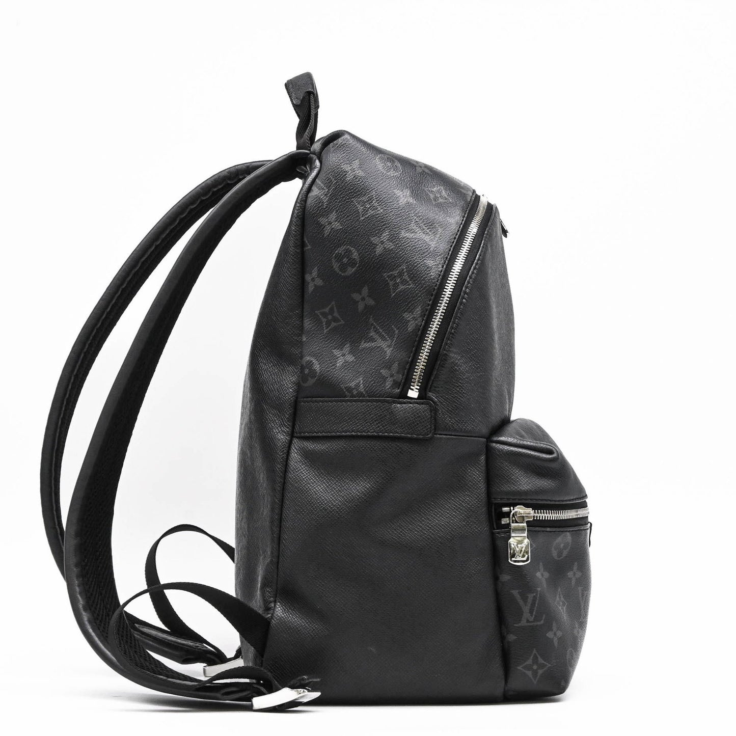 Louis Vuitton Discovery, Black, Canvas, backpack