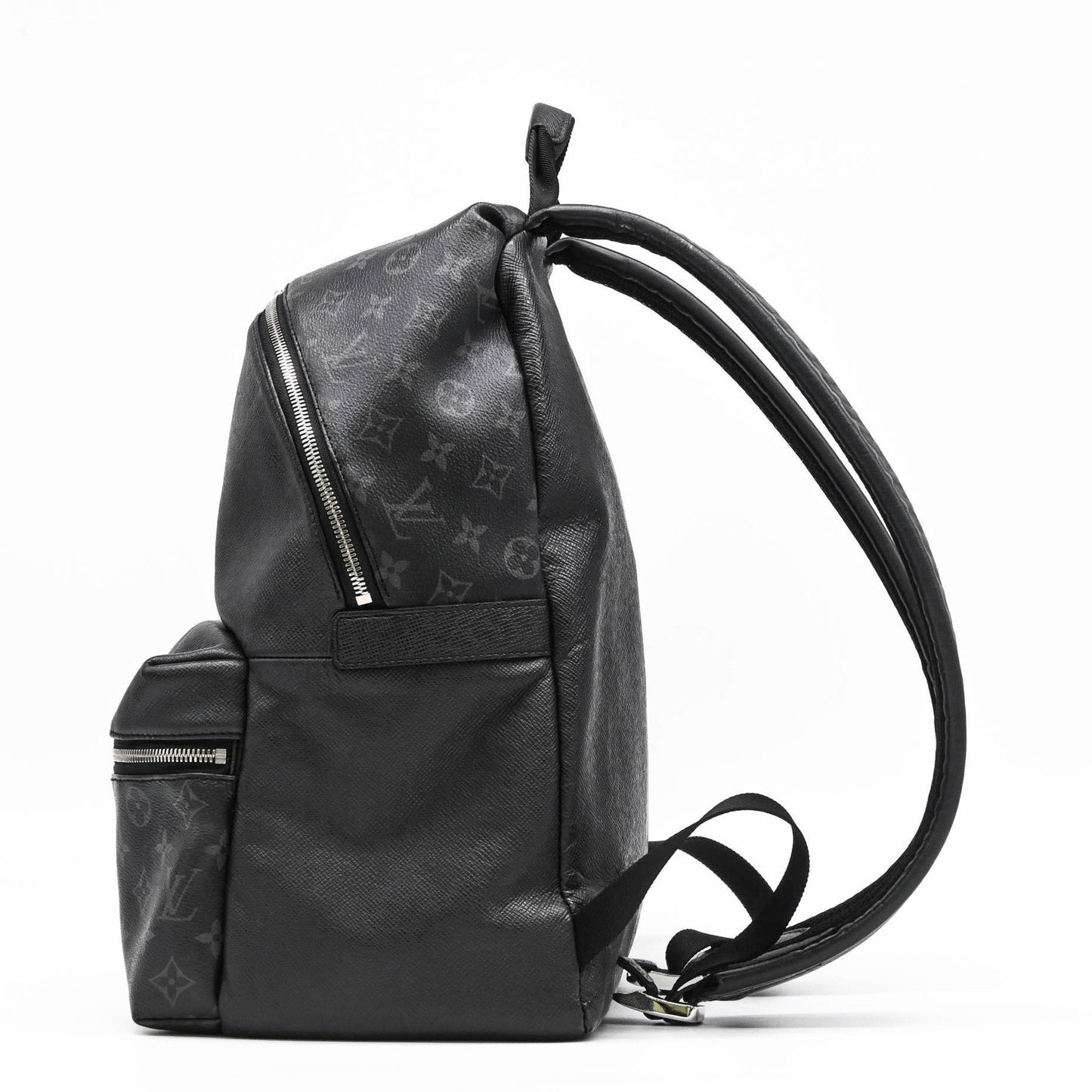 Louis Vuitton Discovery, Black, Canvas, backpack