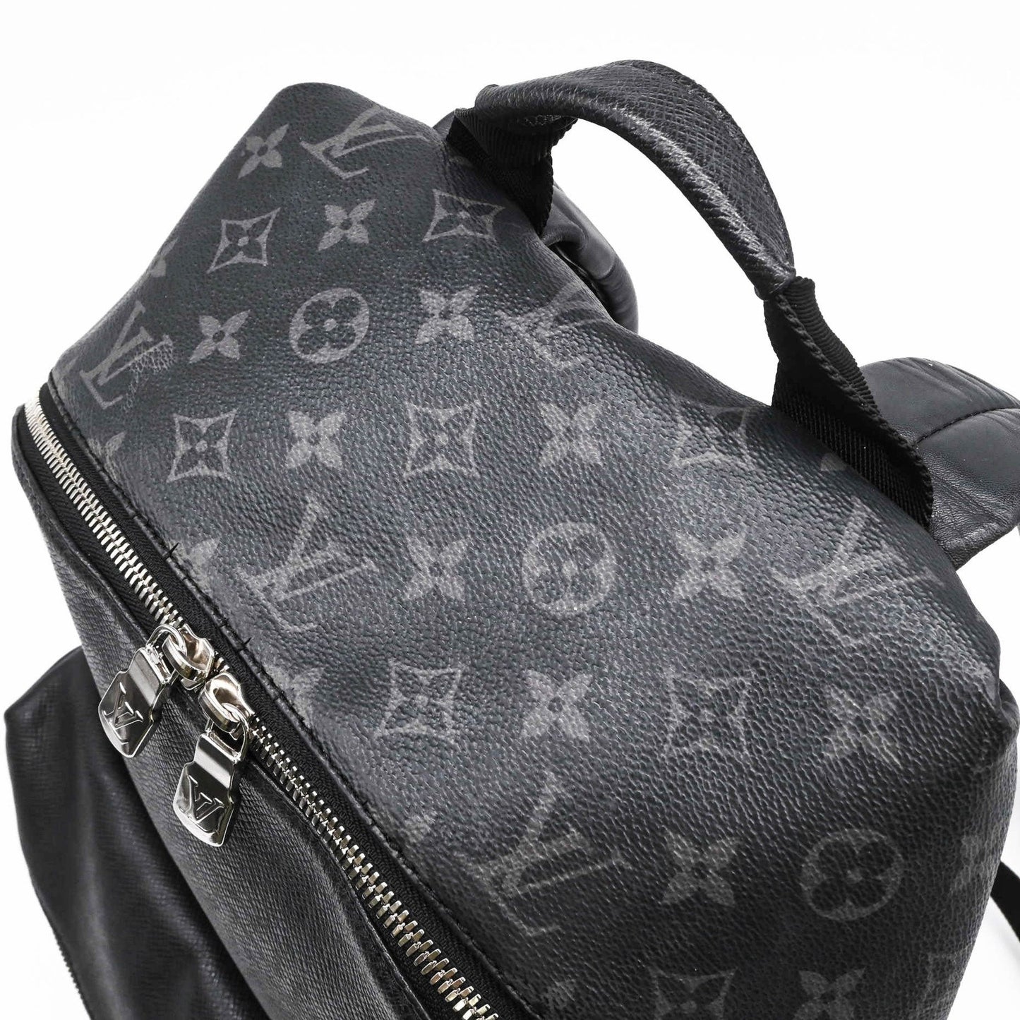 Louis Vuitton Discovery, Black, Canvas, backpack