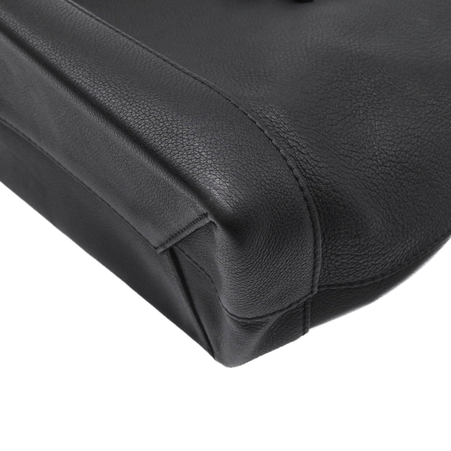 Louis Vuitton Lockme, Black, Leather, backpack