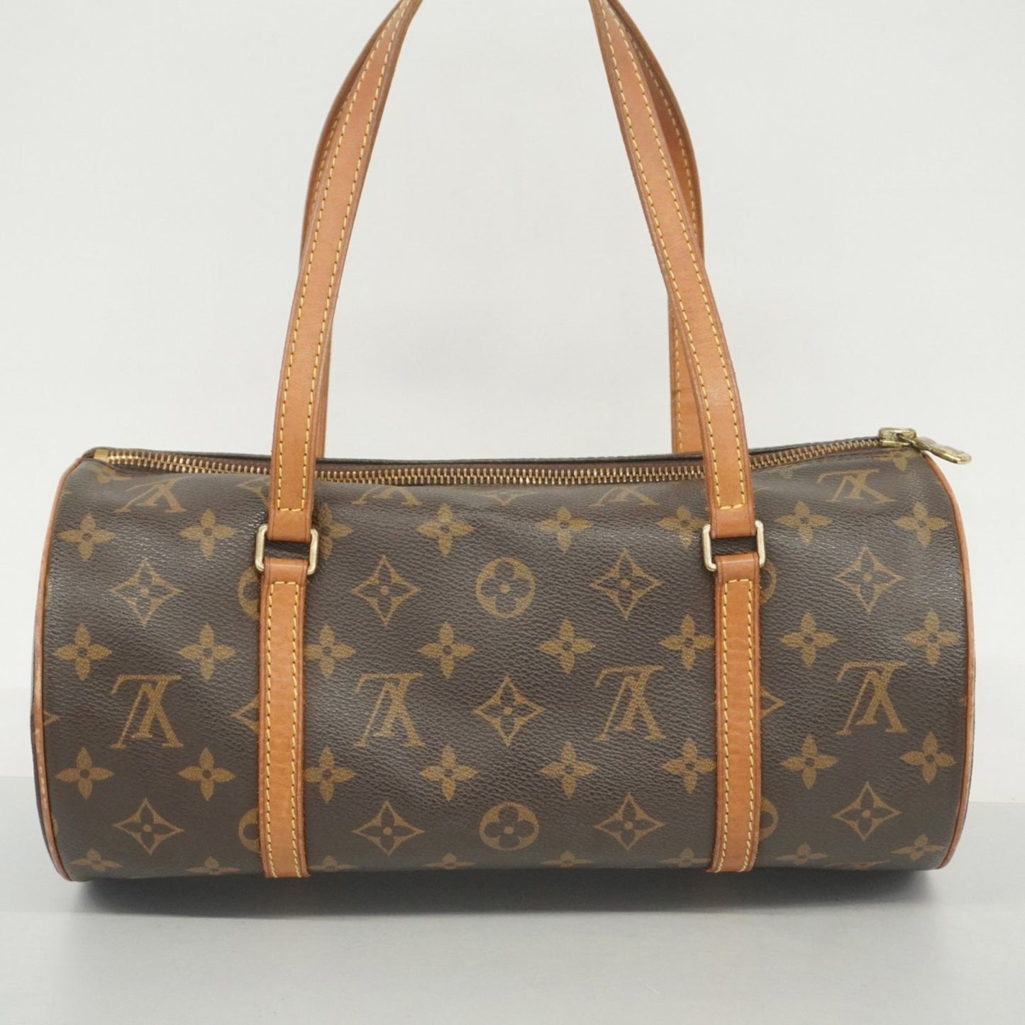 Louis Vuitton Papillon 30, Brown, Canvas, handbag