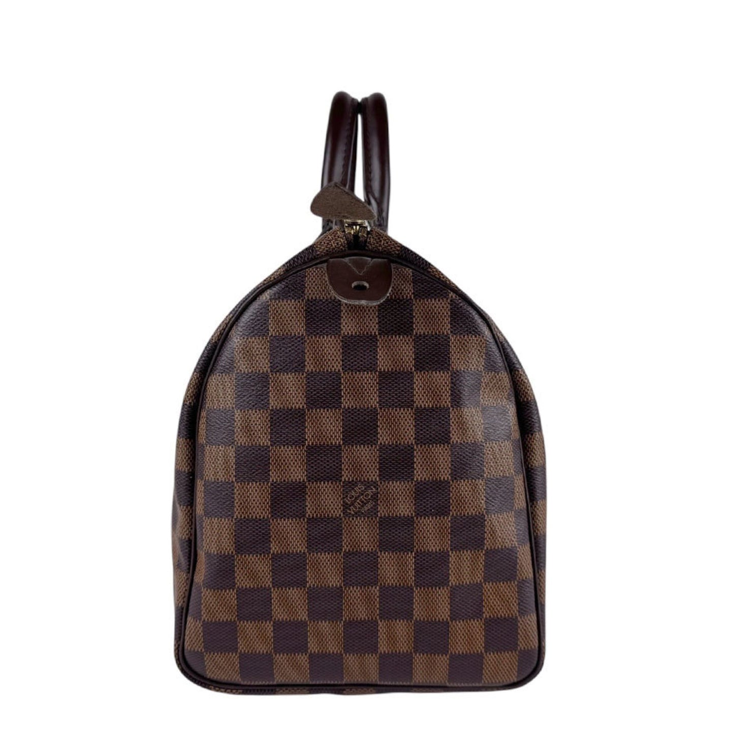 Louis Vuitton Speedy 30, Brown, Canvas, handbag