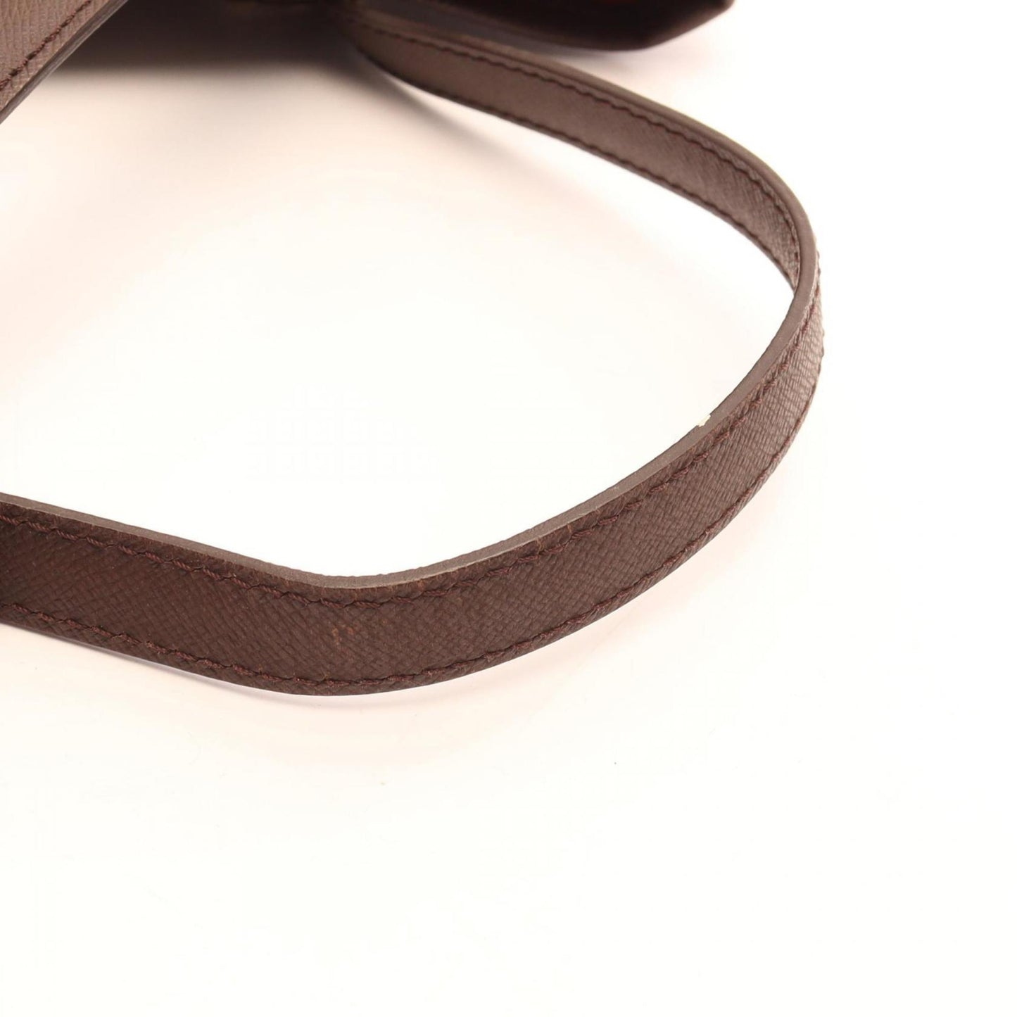 Louis Vuitton Bucket, Brown, "CANVAS, LEATHER", tote