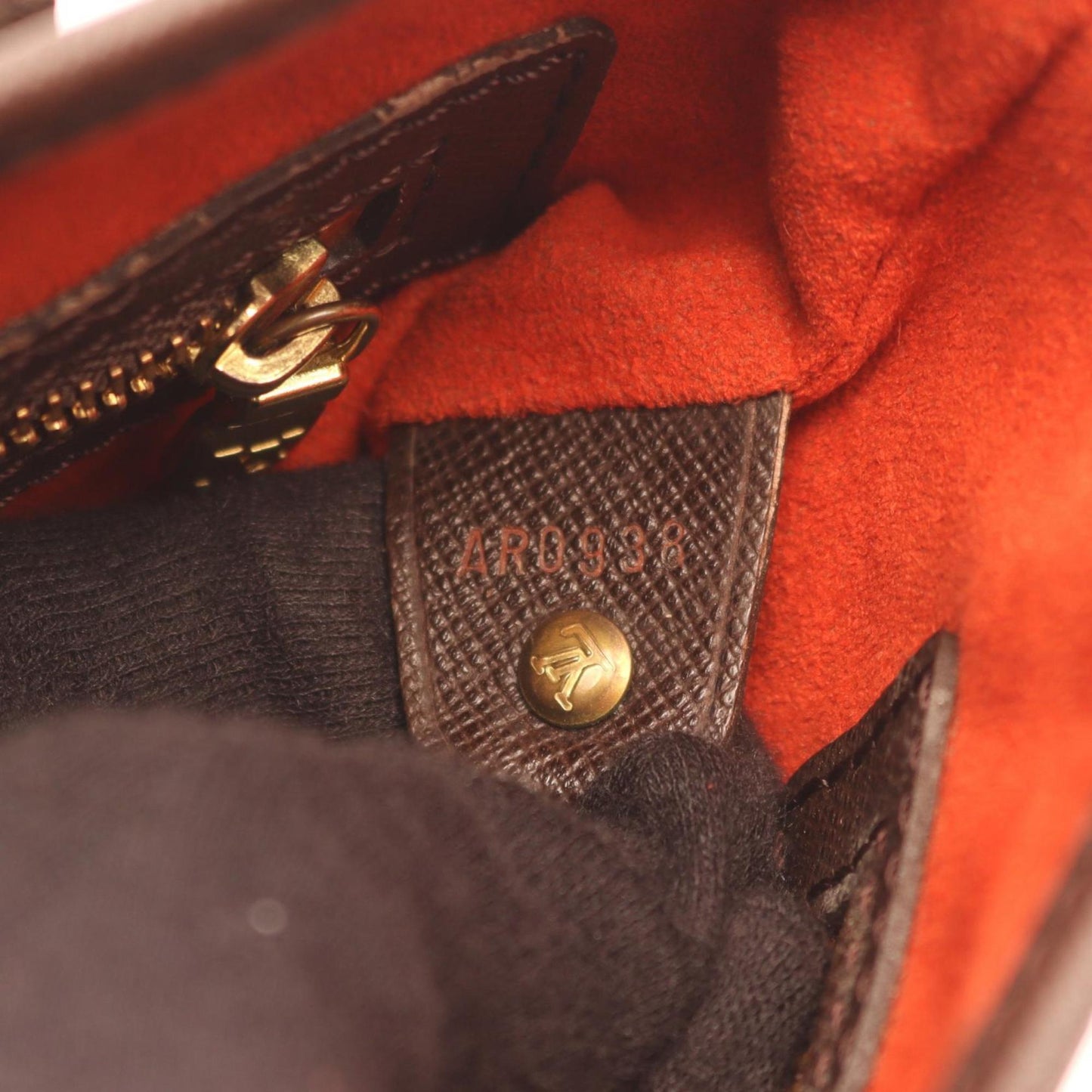 Louis Vuitton Bucket, Brown, "CANVAS, LEATHER", tote