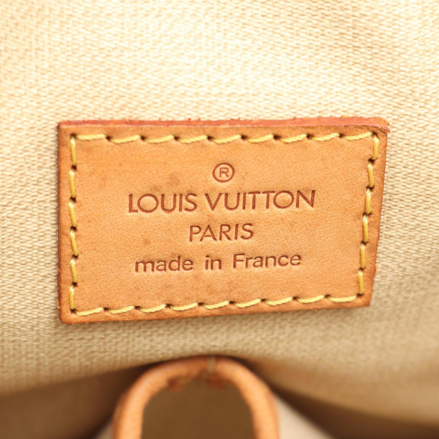 Louis Vuitton Trouville, Brown, Leather, handbag