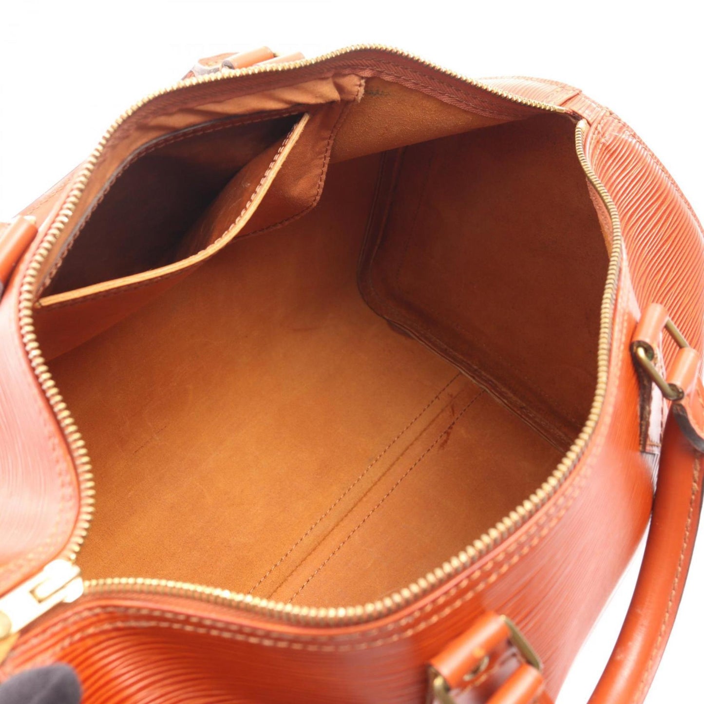 Louis Vuitton Speedy 35, Brown, Leather, handbag