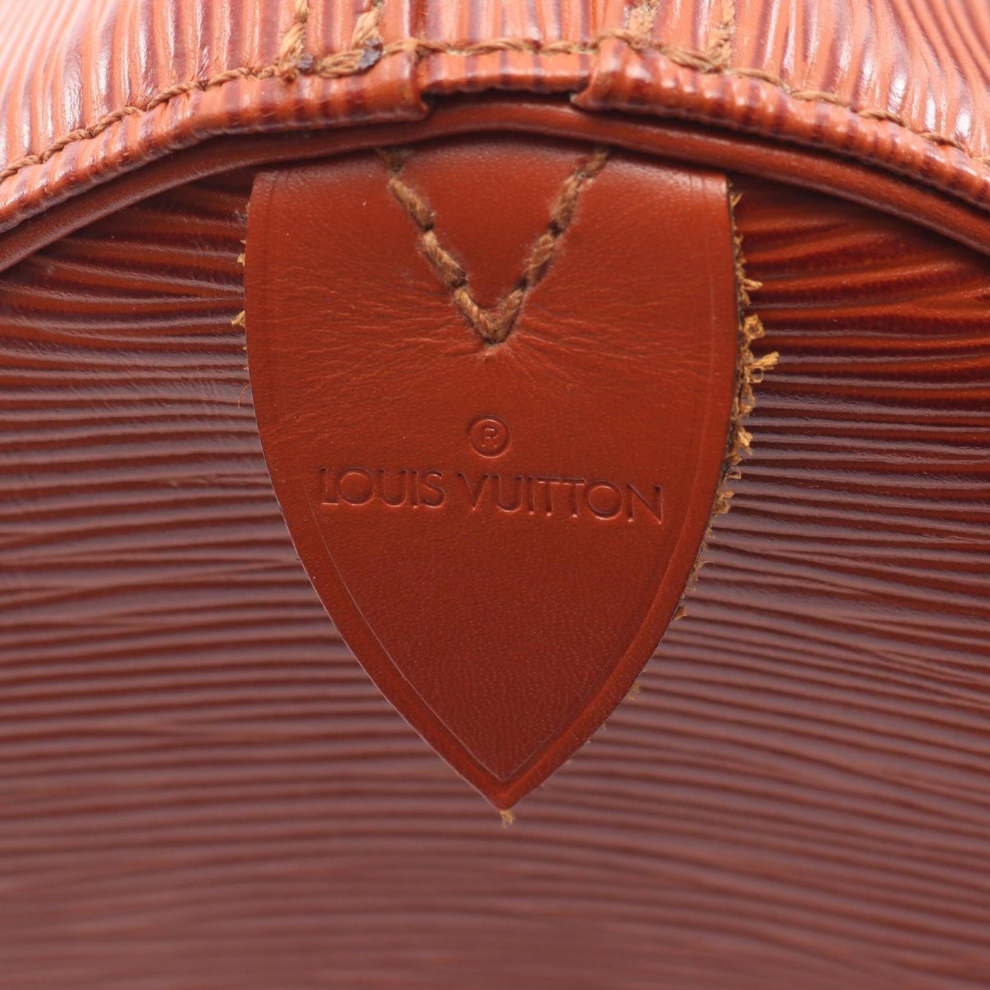 Louis Vuitton Speedy 35, Brown, Leather, handbag