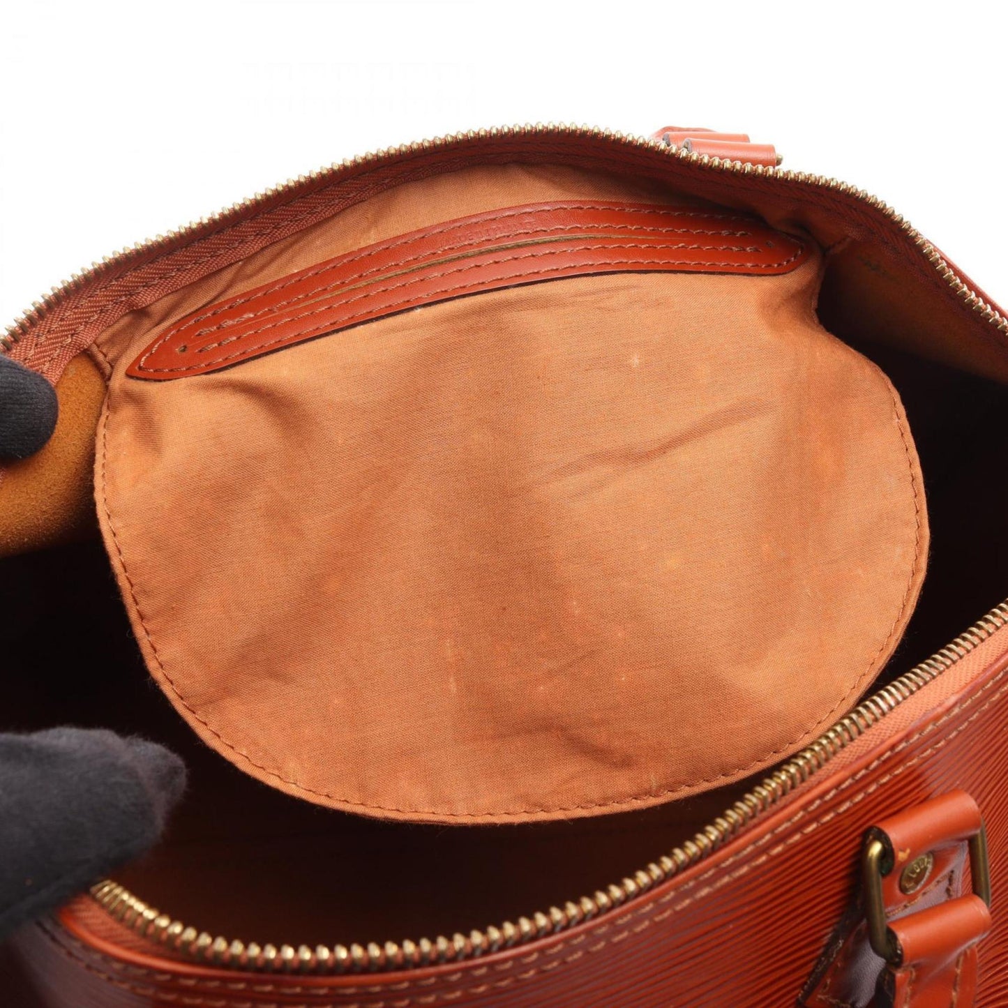 Louis Vuitton Speedy 35, Brown, Leather, handbag