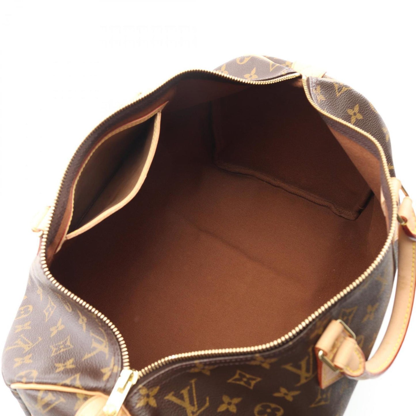 Louis Vuitton Speedy 40, Brown, Canvas, handbag