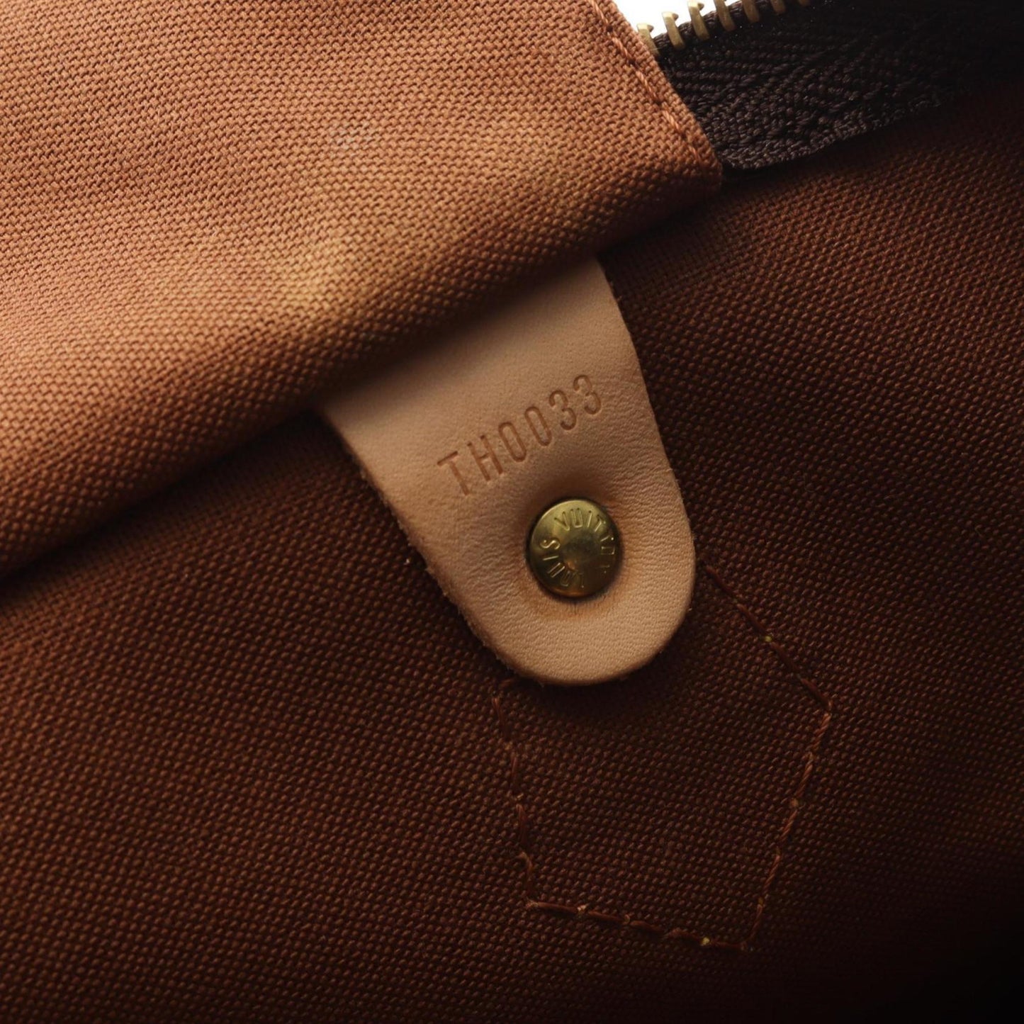 Louis Vuitton Speedy 40, Brown, Canvas, handbag