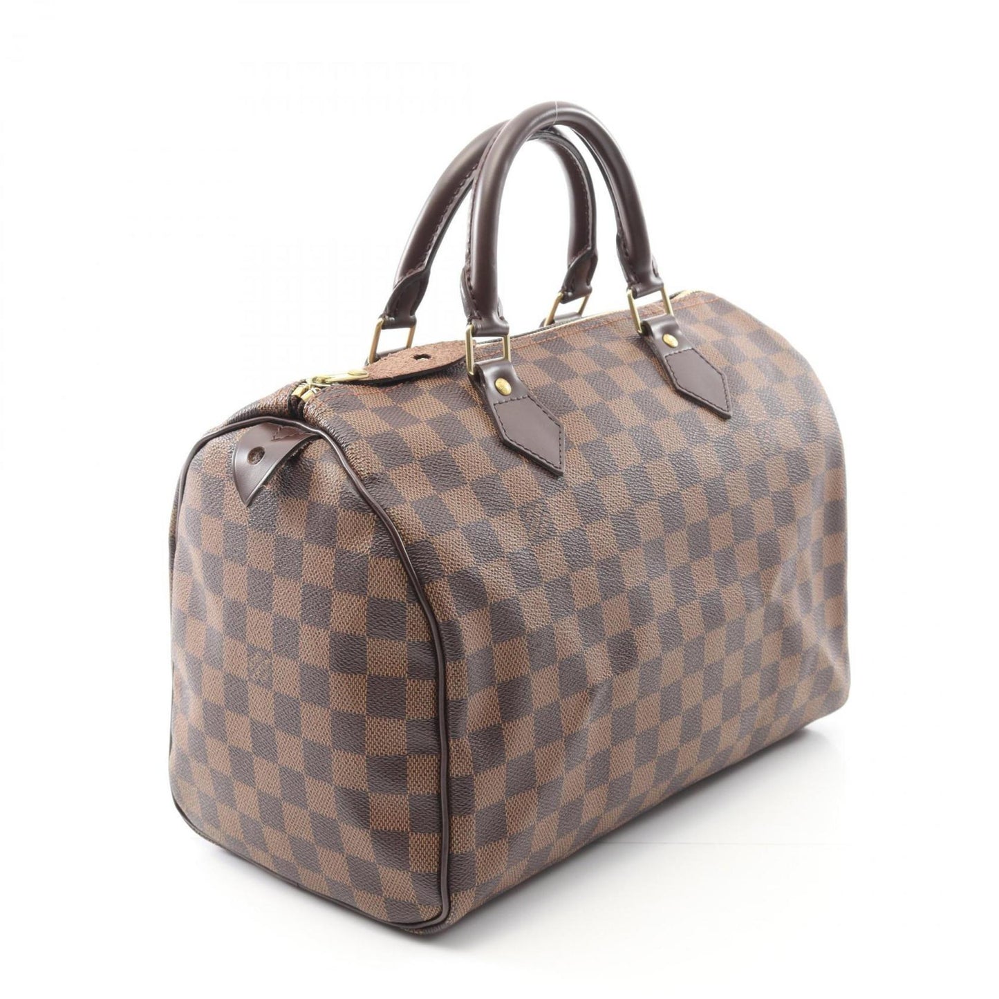 Louis Vuitton Speedy 30, Brown, Canvas, handbag