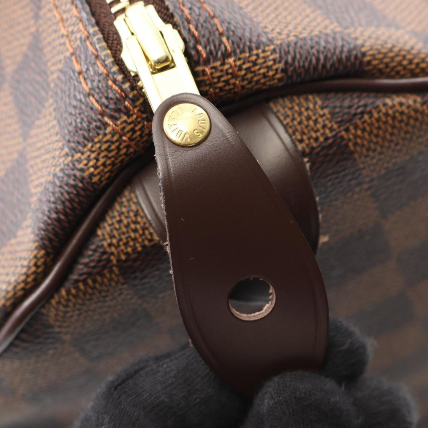 Louis Vuitton Speedy 30, Brown, Canvas, handbag
