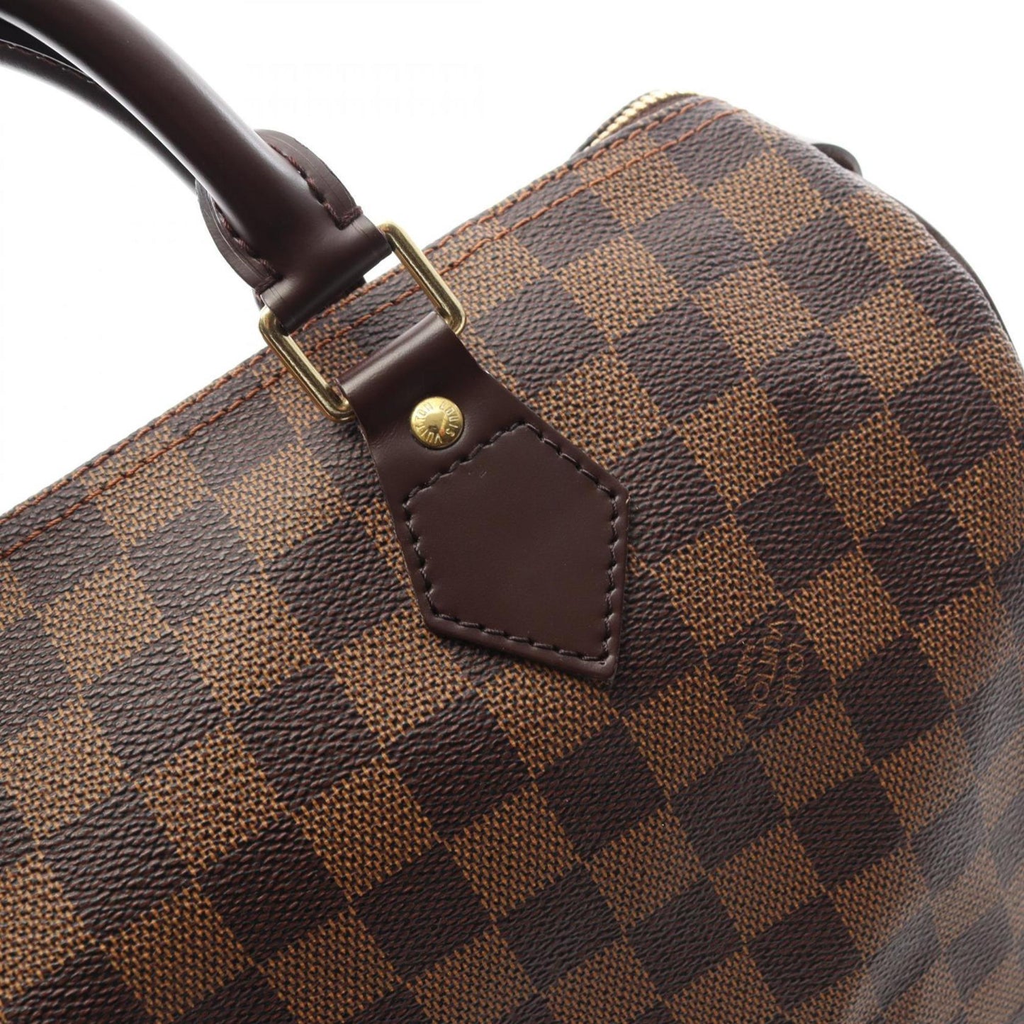 Louis Vuitton Speedy 30, Brown, Canvas, handbag