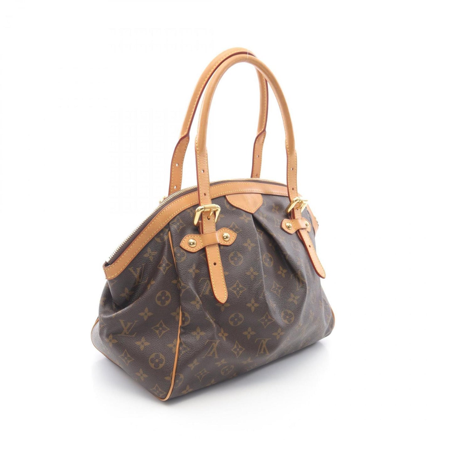 Louis Vuitton Tivoli, Brown, Canvas, handbag