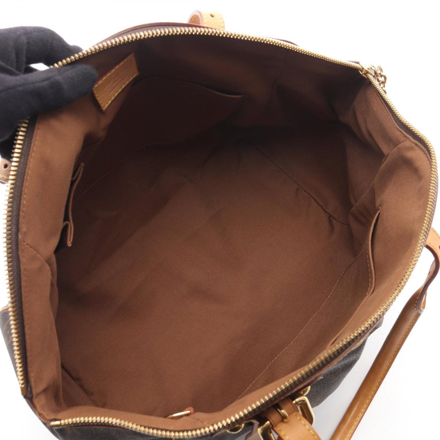 Louis Vuitton Tivoli, Brown, Canvas, handbag