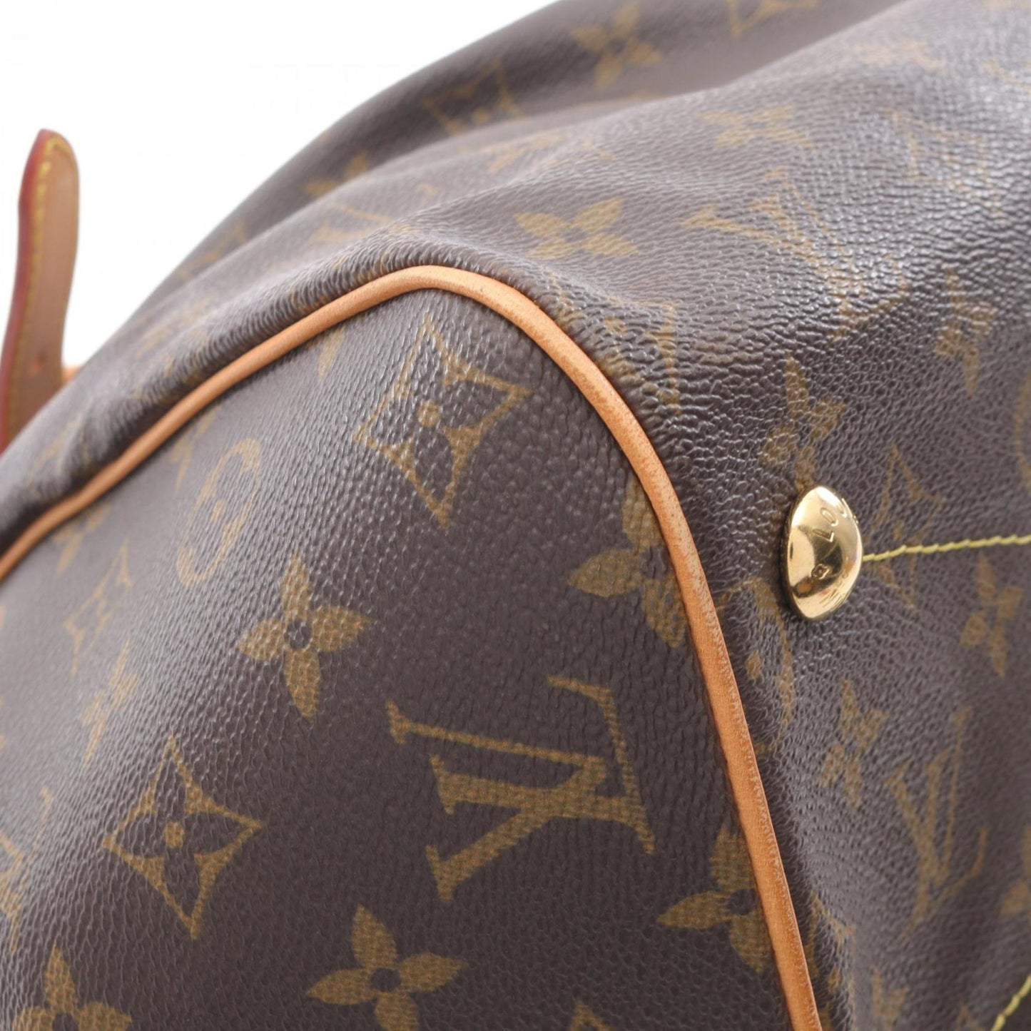 Louis Vuitton Tivoli, Brown, Canvas, handbag
