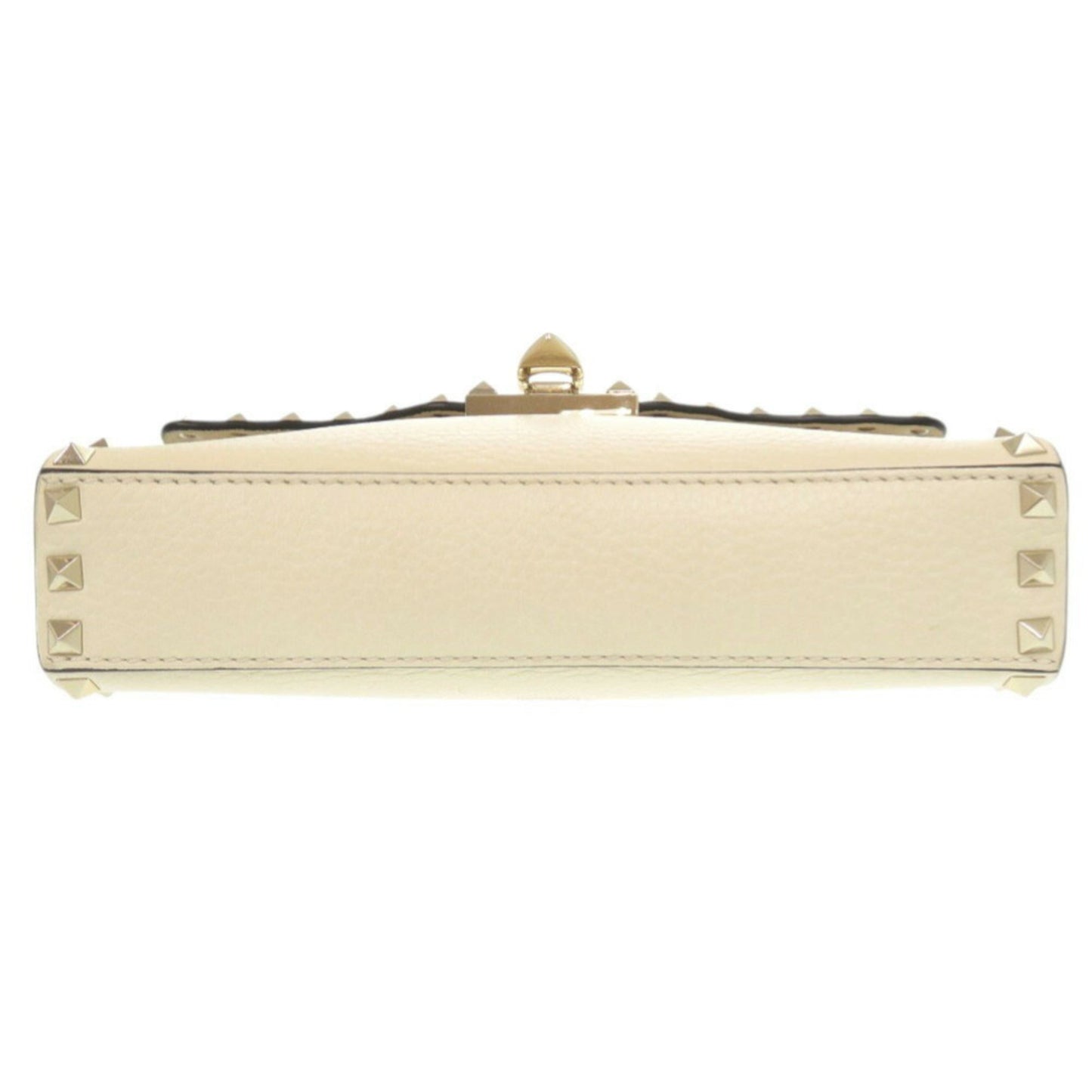 Valentino Garavani Rockstud, Beige, Leather, shoulder