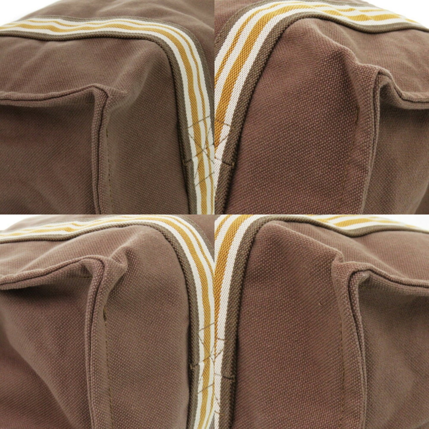 Hermès Toto, Brown, Canvas, tote