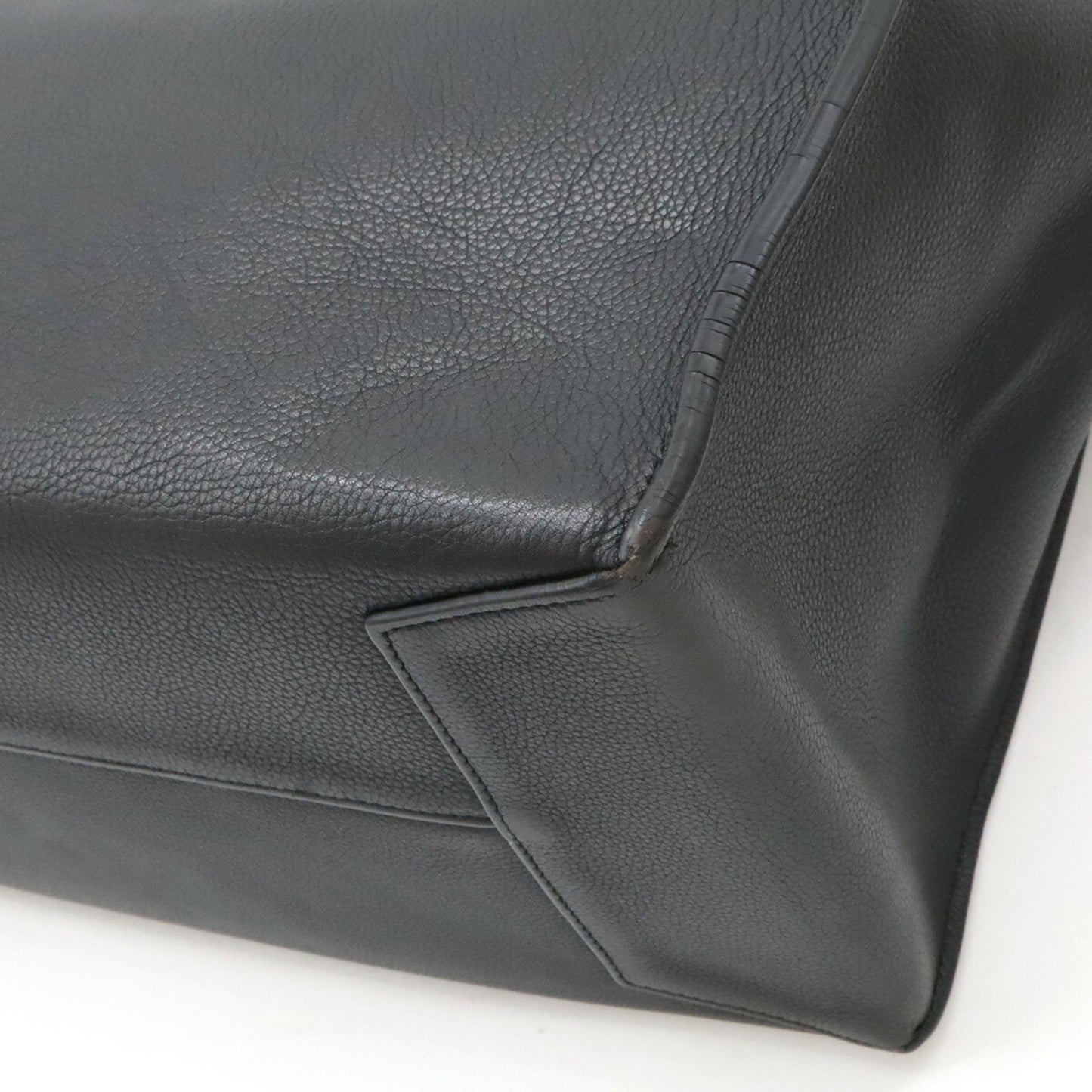 Loewe Buckle, Black, Leather, shoulder
