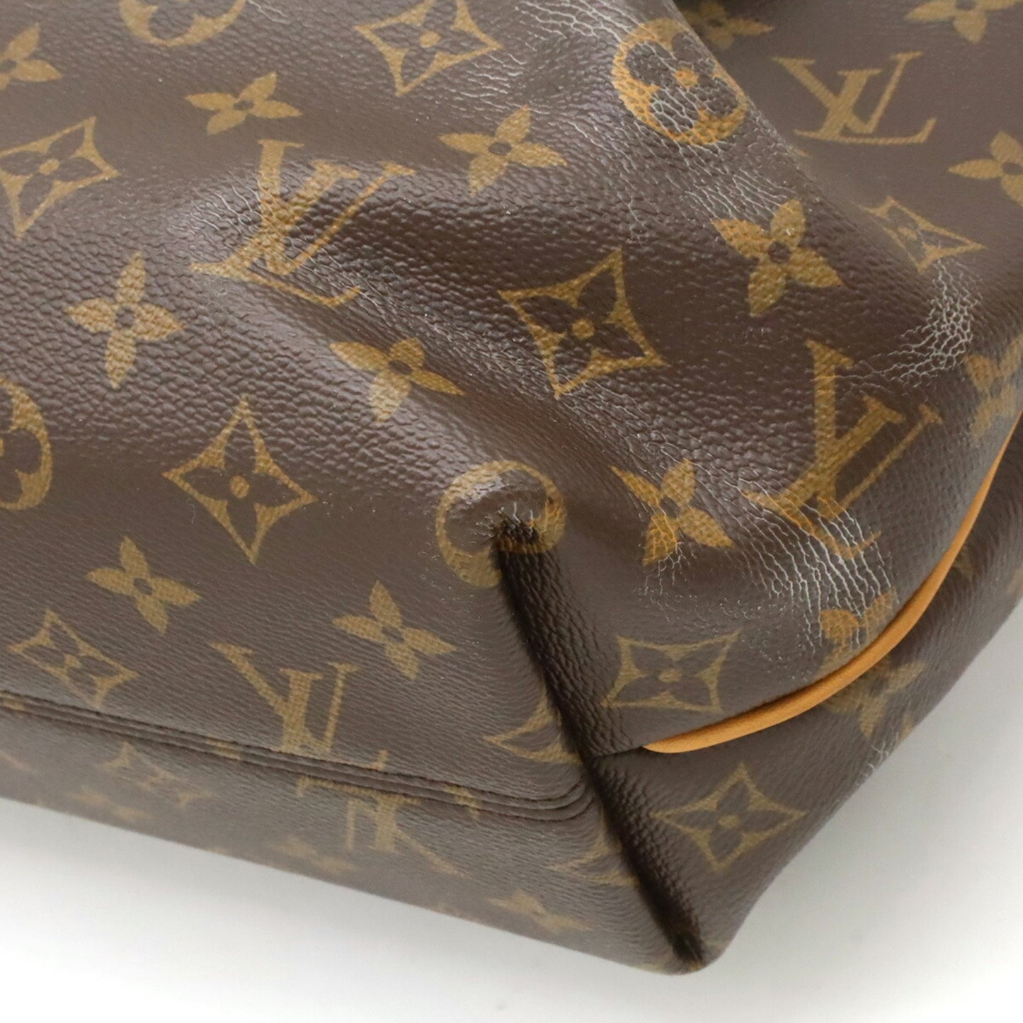 Louis Vuitton Turenne, Brown, Canvas, handbag