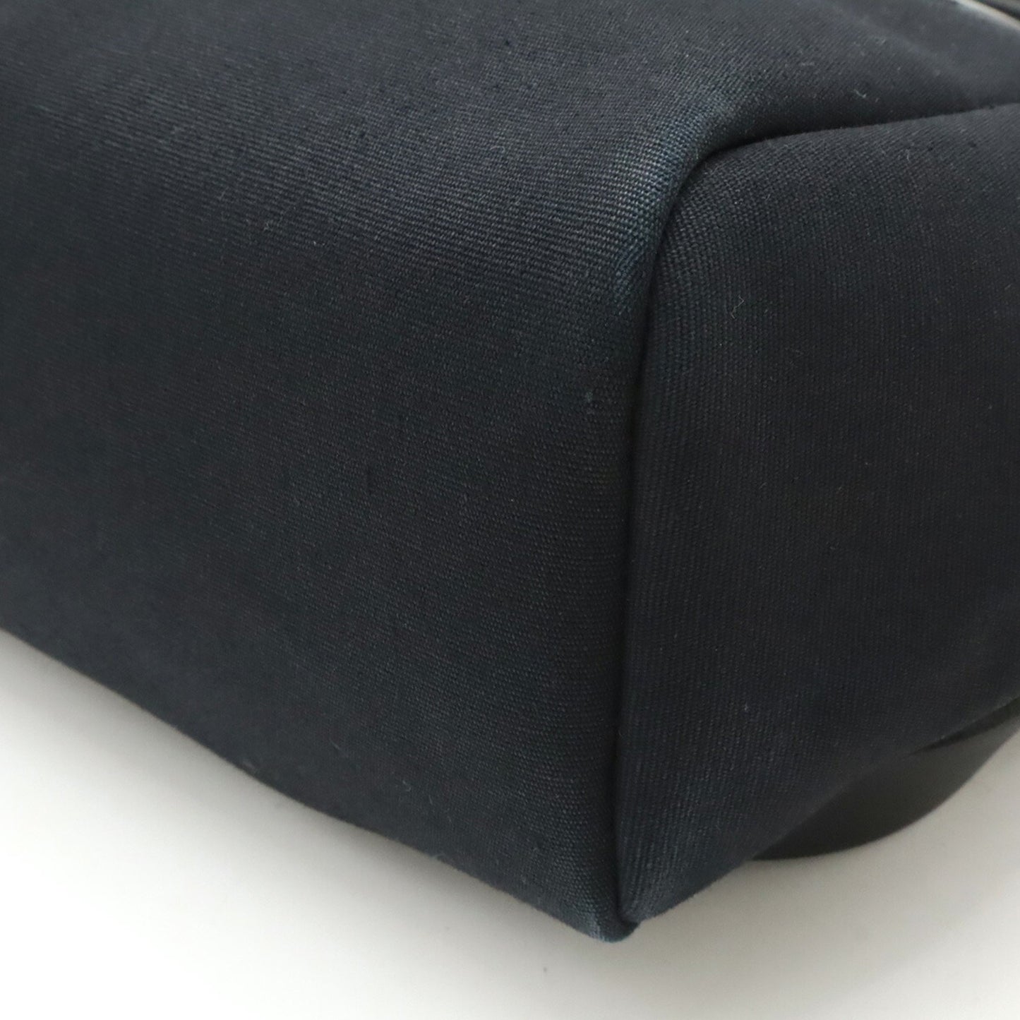 Hermès Herbag, Black, Canvas, backpack