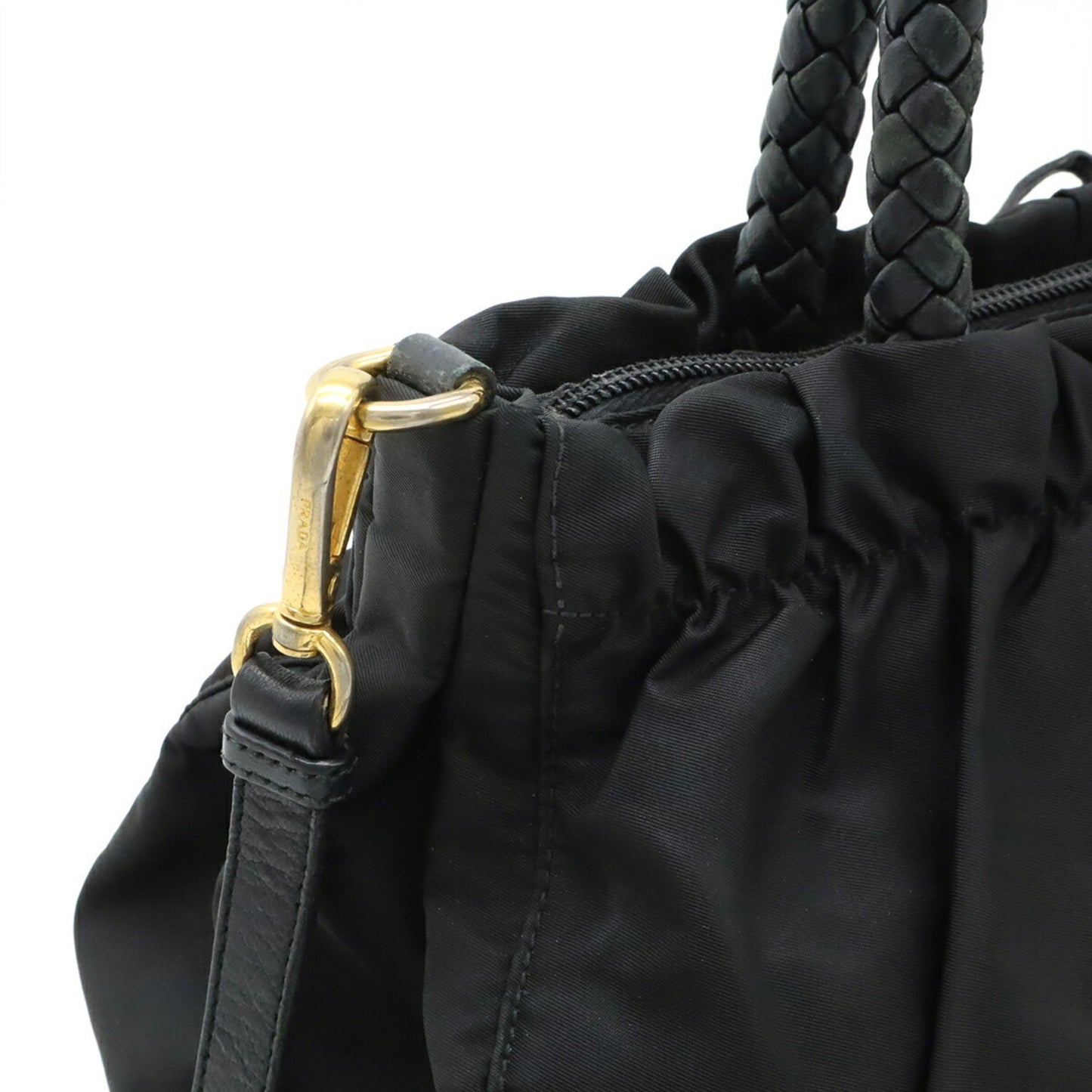 Prada Re-Nylon, Black, NYLON, handbag