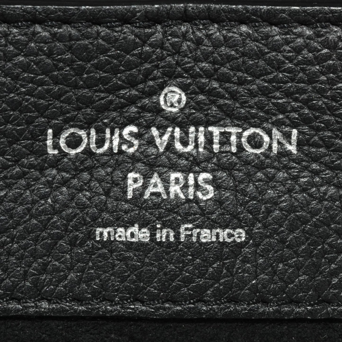 Louis Vuitton Lockme, Black, Leather, backpack
