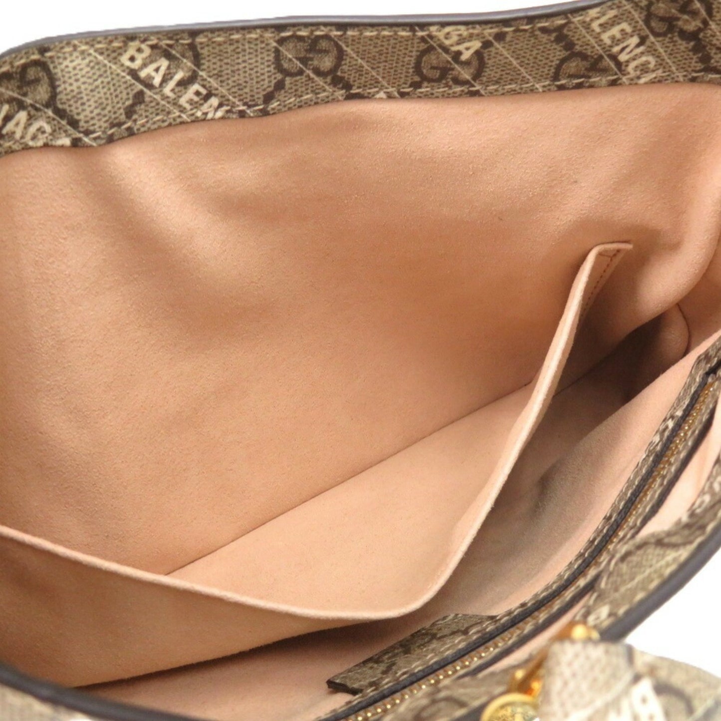 Gucci Jackie, Beige, Canvas, handbag