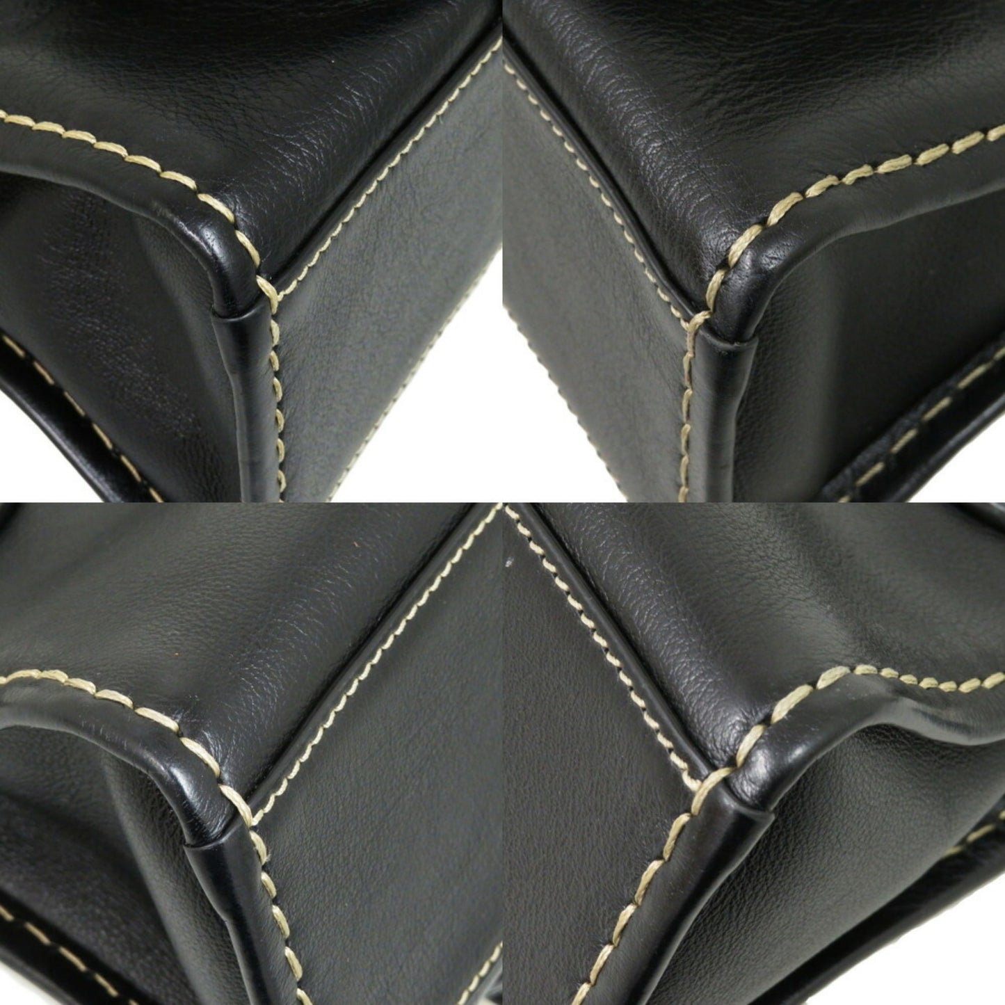 Chloé Edith, Black, Leather, shoulder