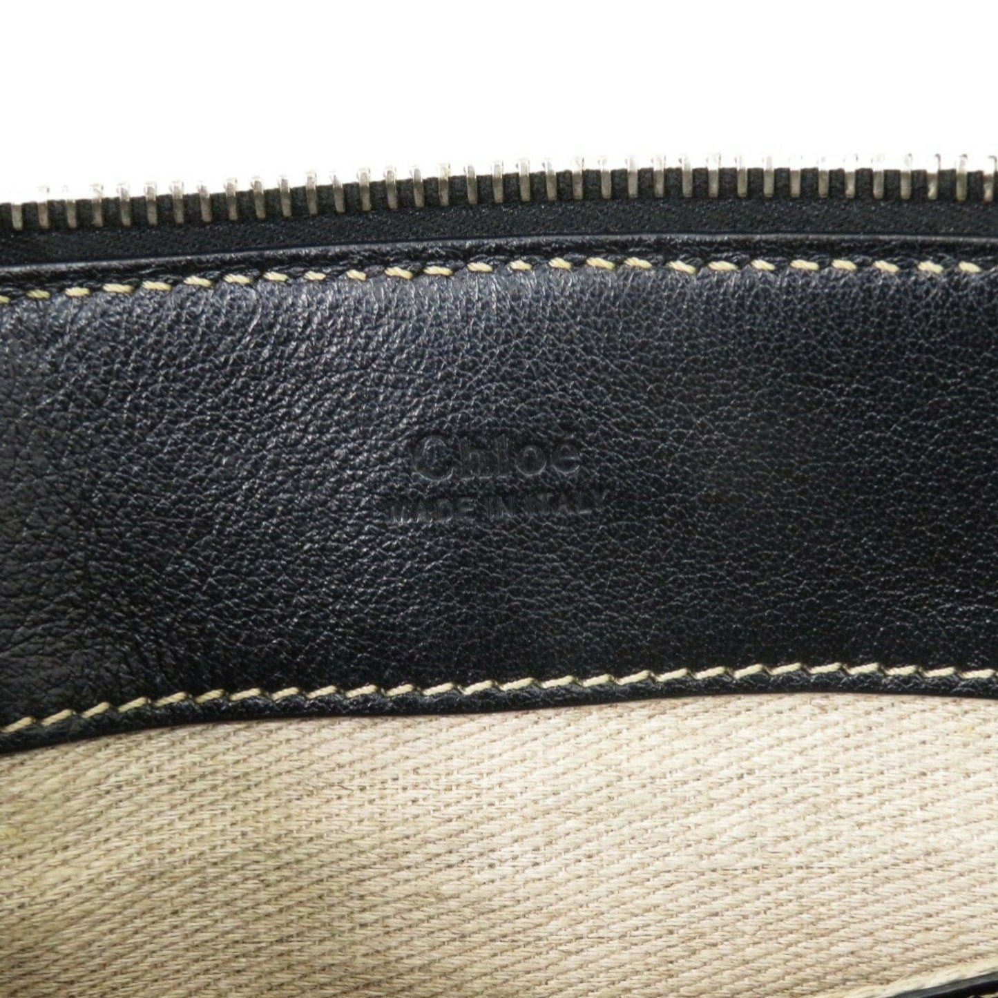 Chloé Edith, Black, Leather, shoulder