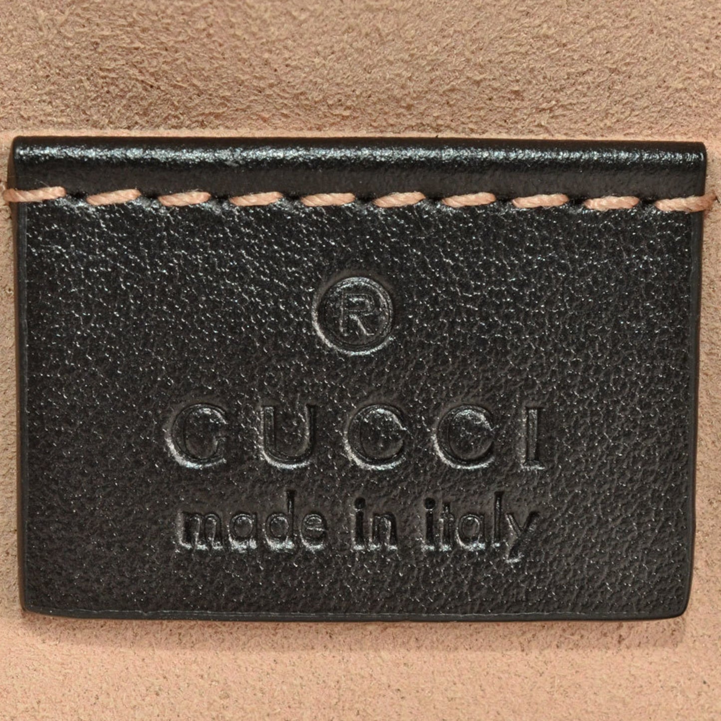 Gucci GG Marmont, Black, Leather, shoulder