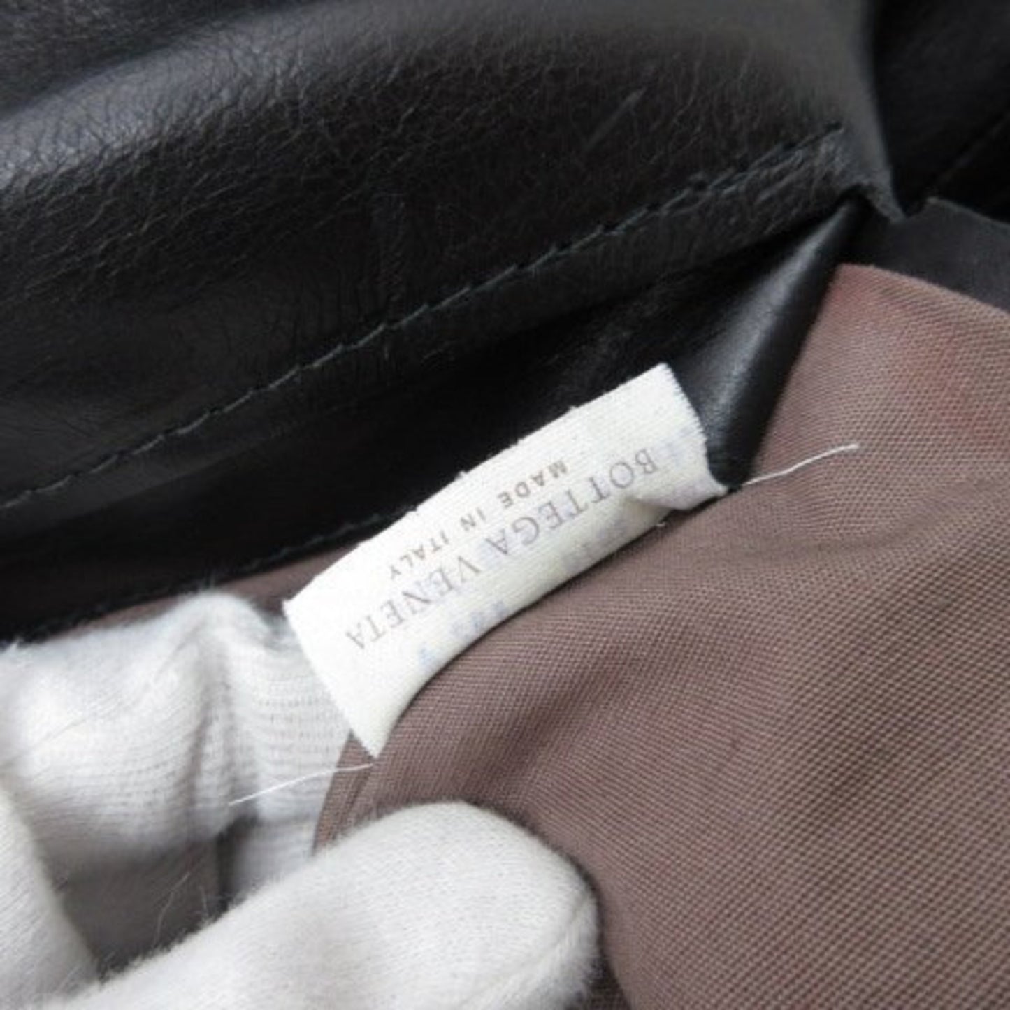 Bottega Veneta Cervo, Black, Leather, shoulder