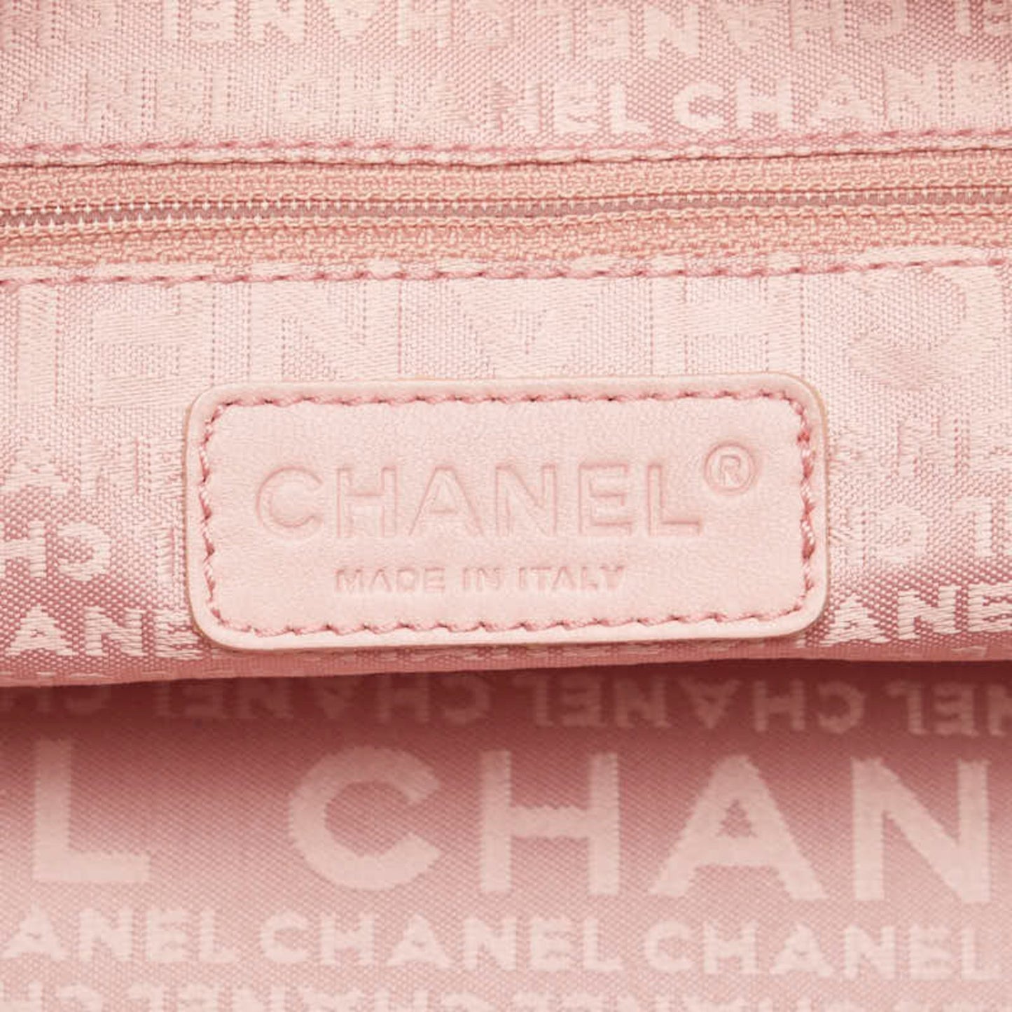 Chanel Chocolate bar, Pink, Leather, handbag