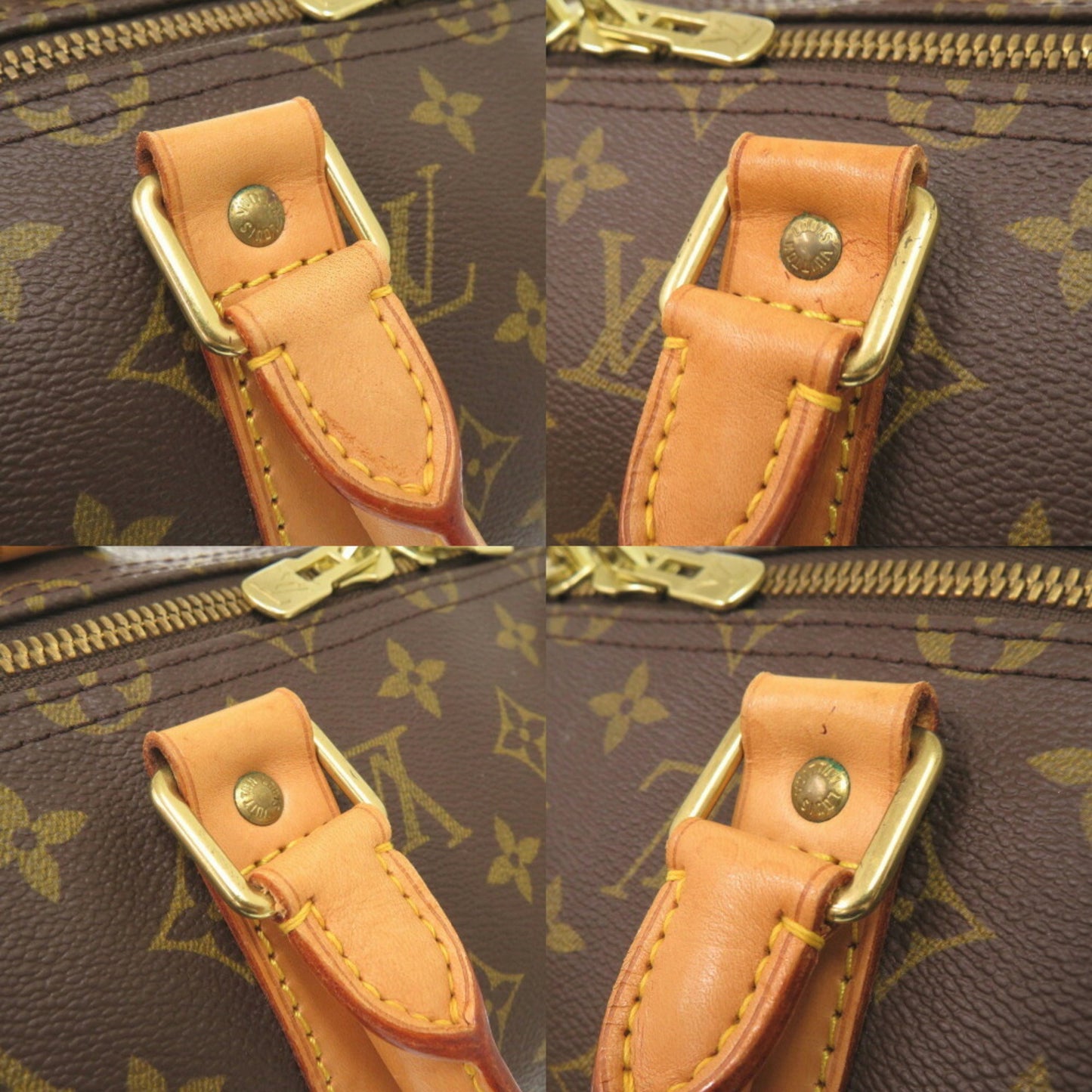Louis Vuitton Keepall 50, Brown, Canvas, travel